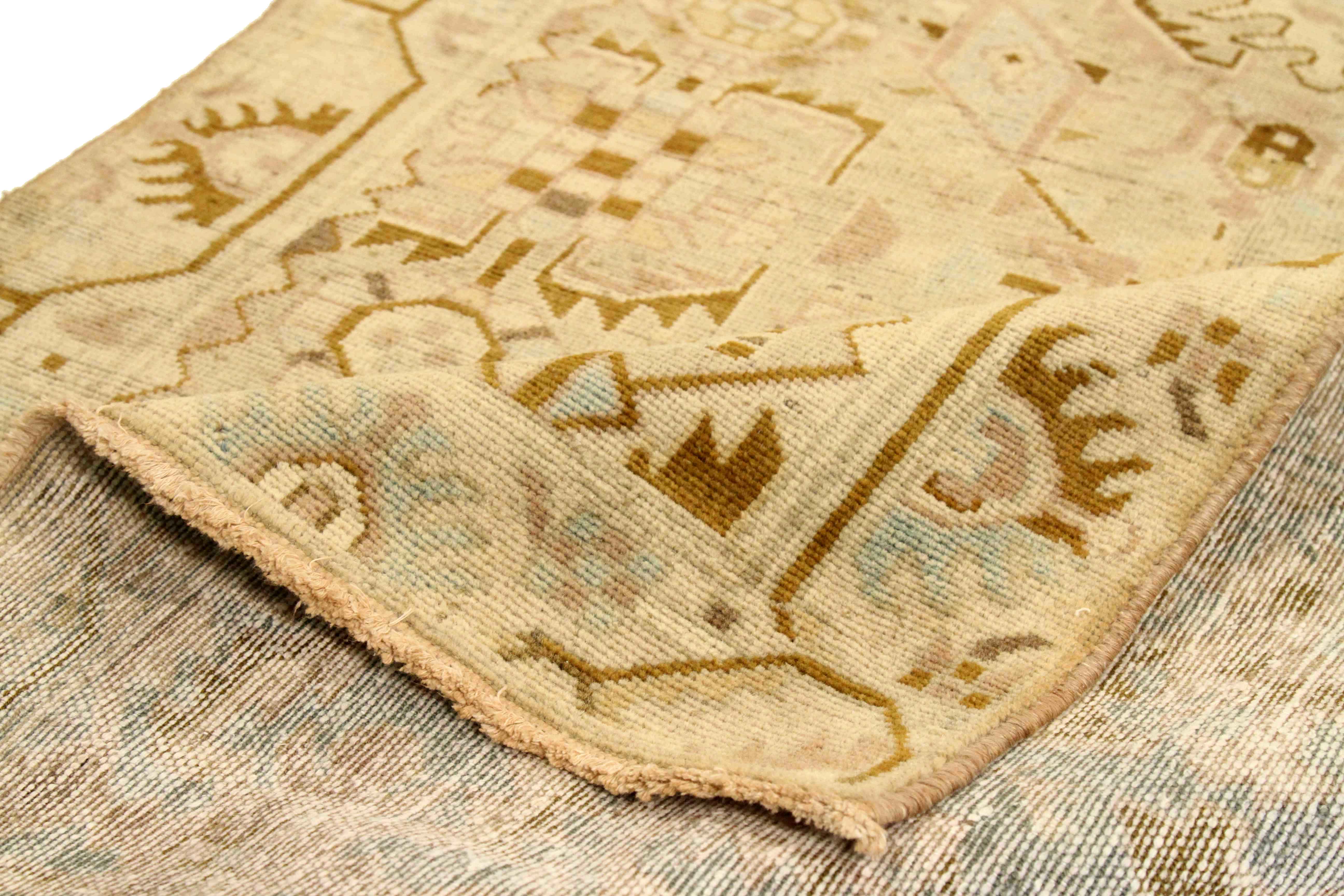 Thumbnail 2 for Antique Persian Malayer Transitional Rug 75782