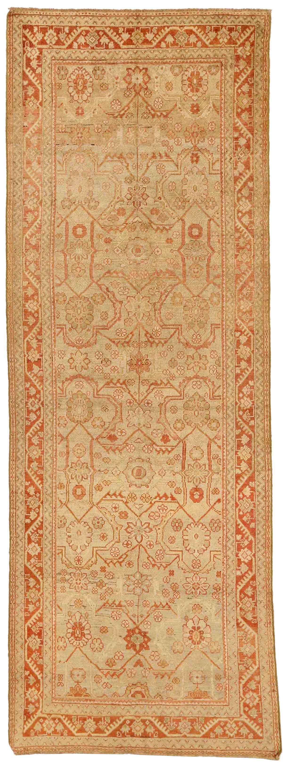 Thumbnail 8 for Antique Persian Mahal Traditional Rug 75789