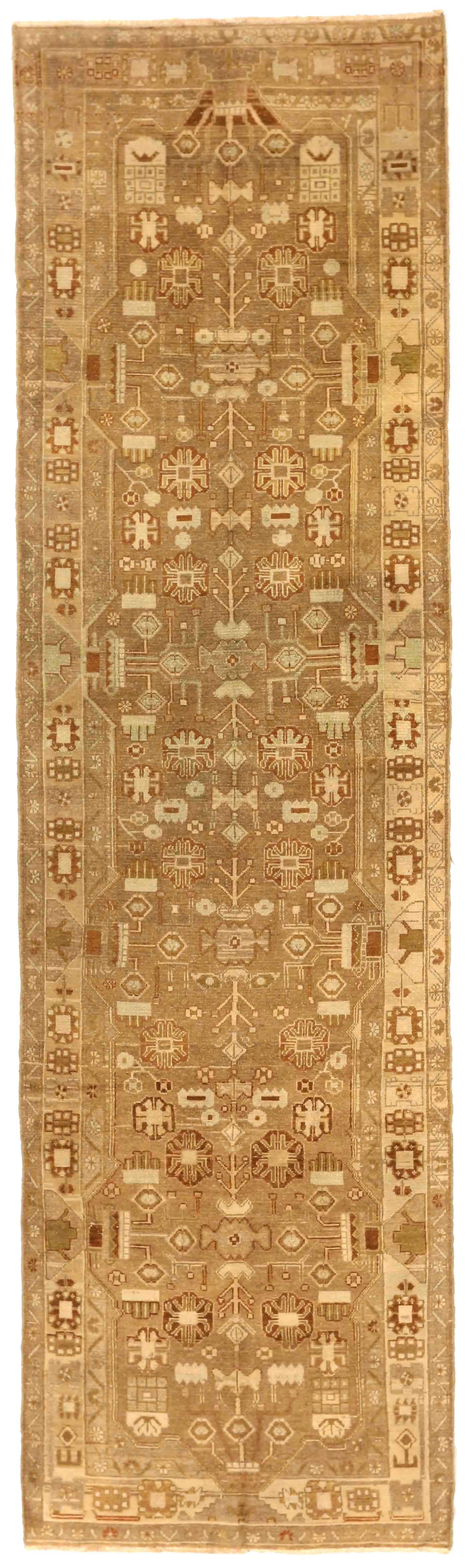 Thumbnail 6 for Antique Persian Malayer Traditional Rug 75778