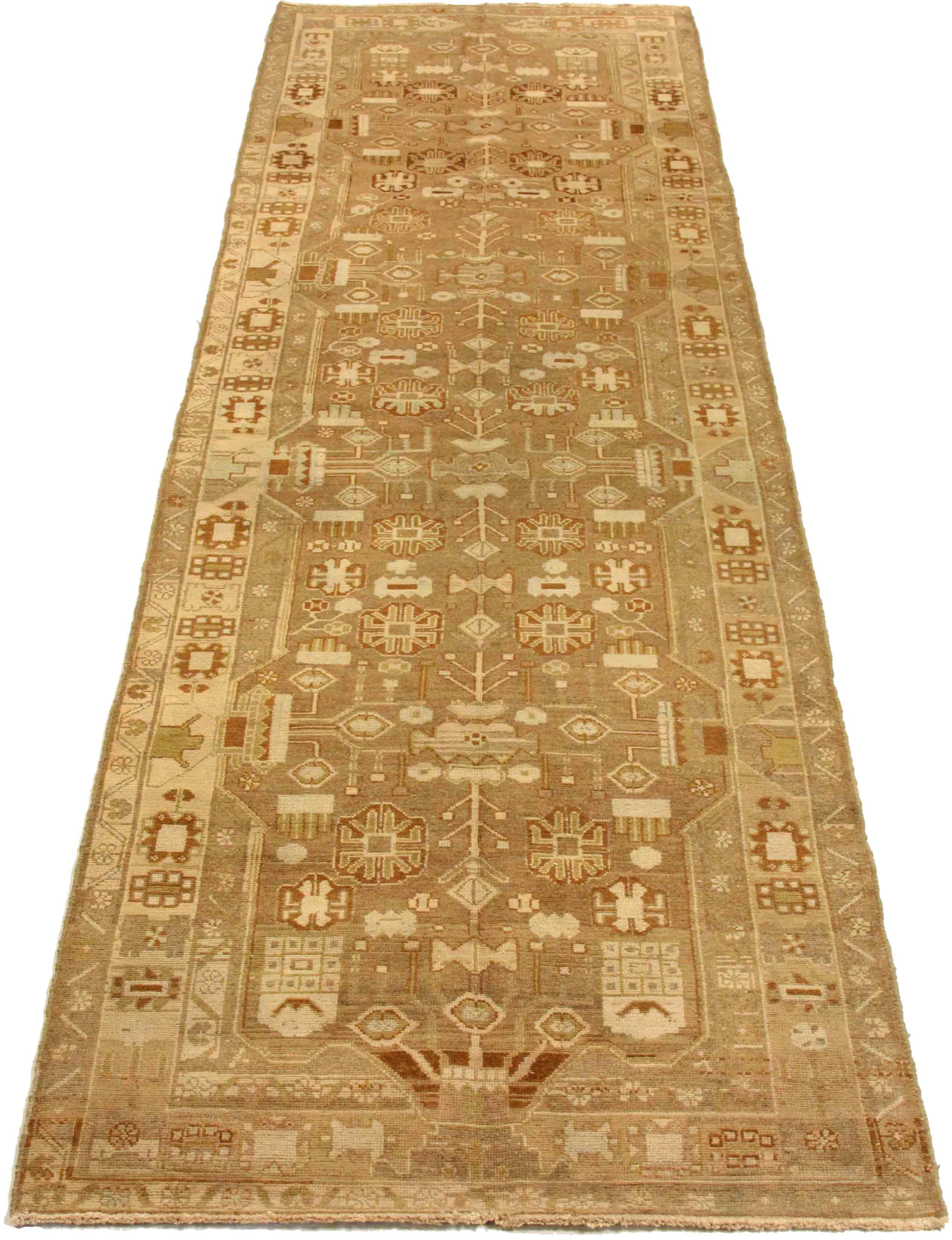 Thumbnail 7 for Antique Persian Malayer Traditional Rug 75778