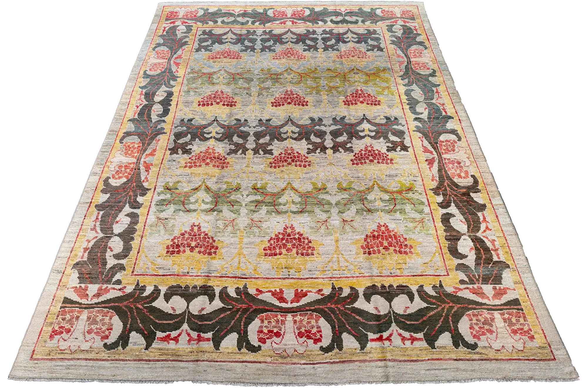 Thumbnail 8 for Persian Sultanabad Transitional Rug 88236