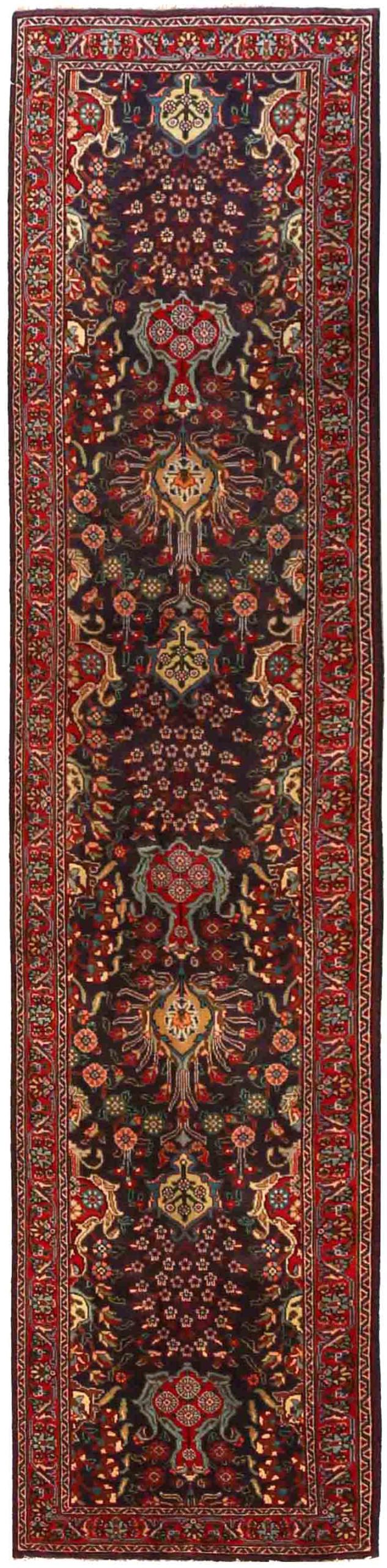 Thumbnail 10 for Antique Persian Tabriz Traditional Rug 70041