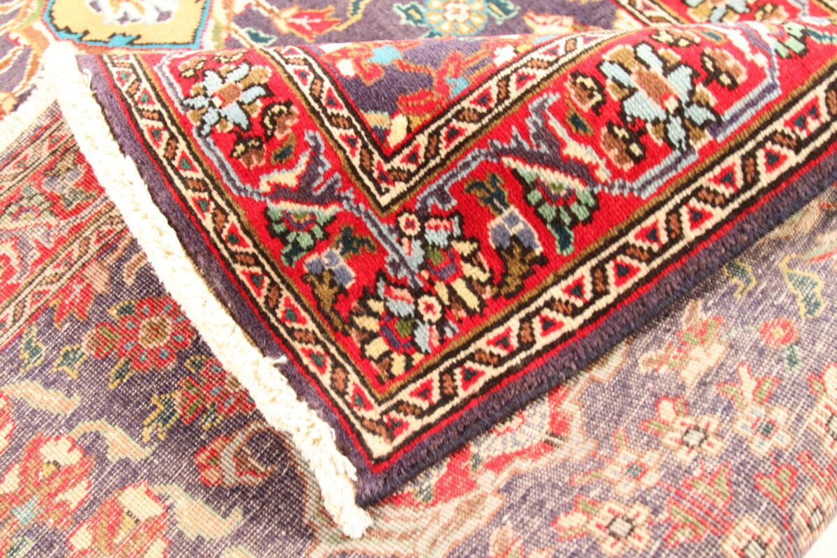 Thumbnail 14 for Antique Persian Tabriz Traditional Rug 70041