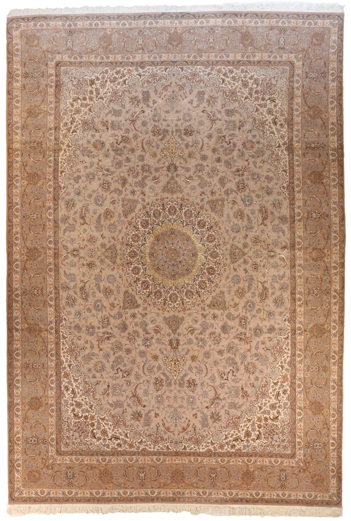 Thumbnail 14 for Persian Isfahan Traditional Rug 70042