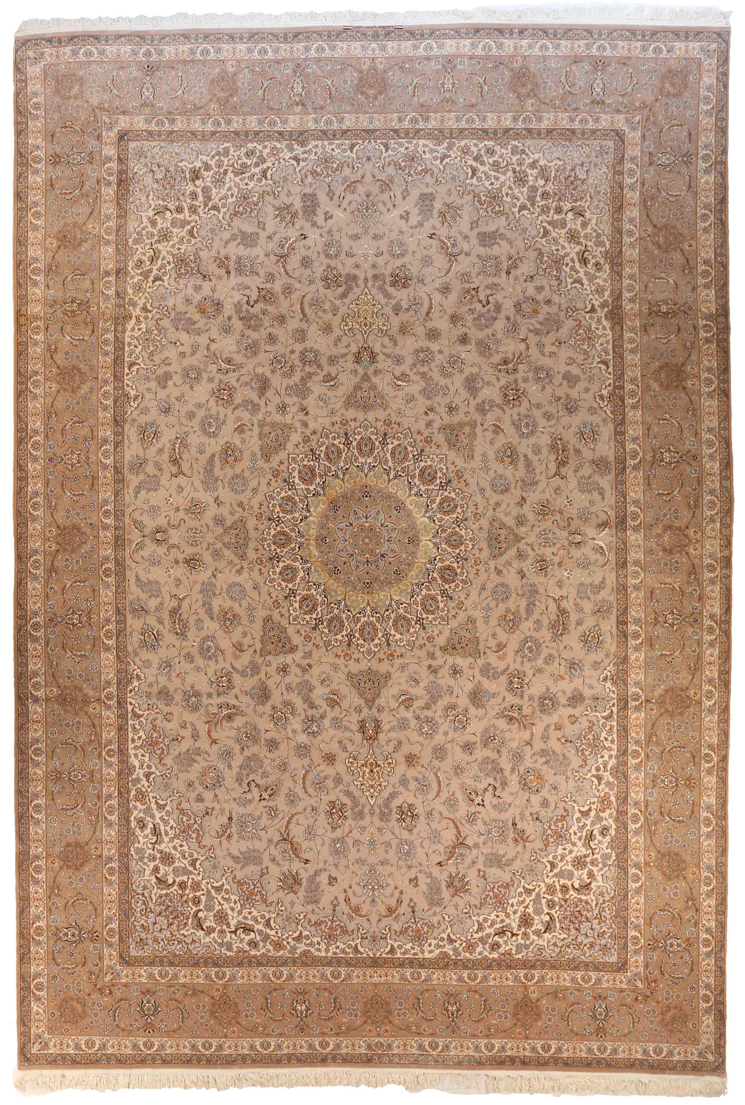 Thumbnail 10 for Persian Isfahan Traditional Rug 70042