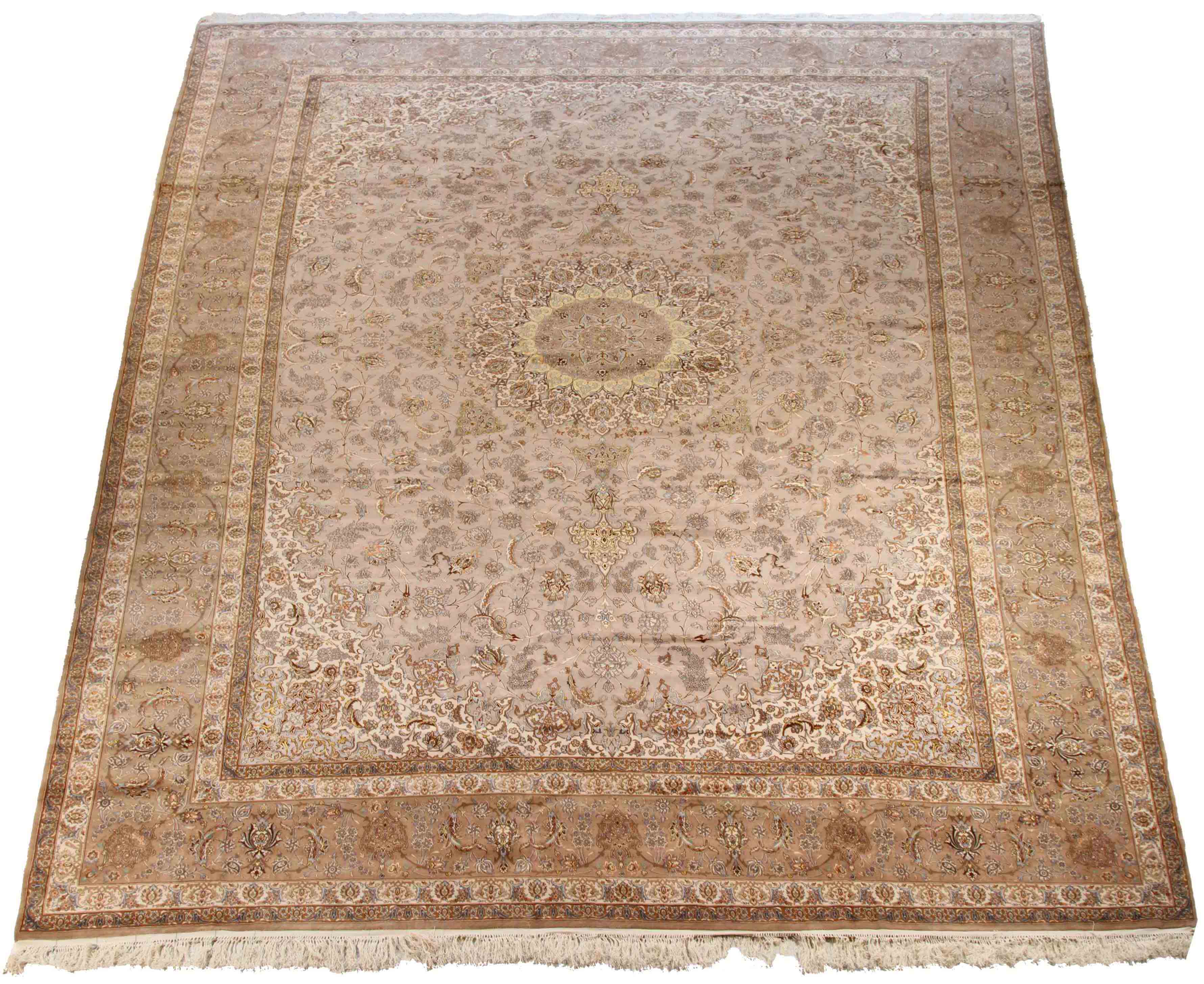 Thumbnail 13 for Persian Isfahan Traditional Rug 70042