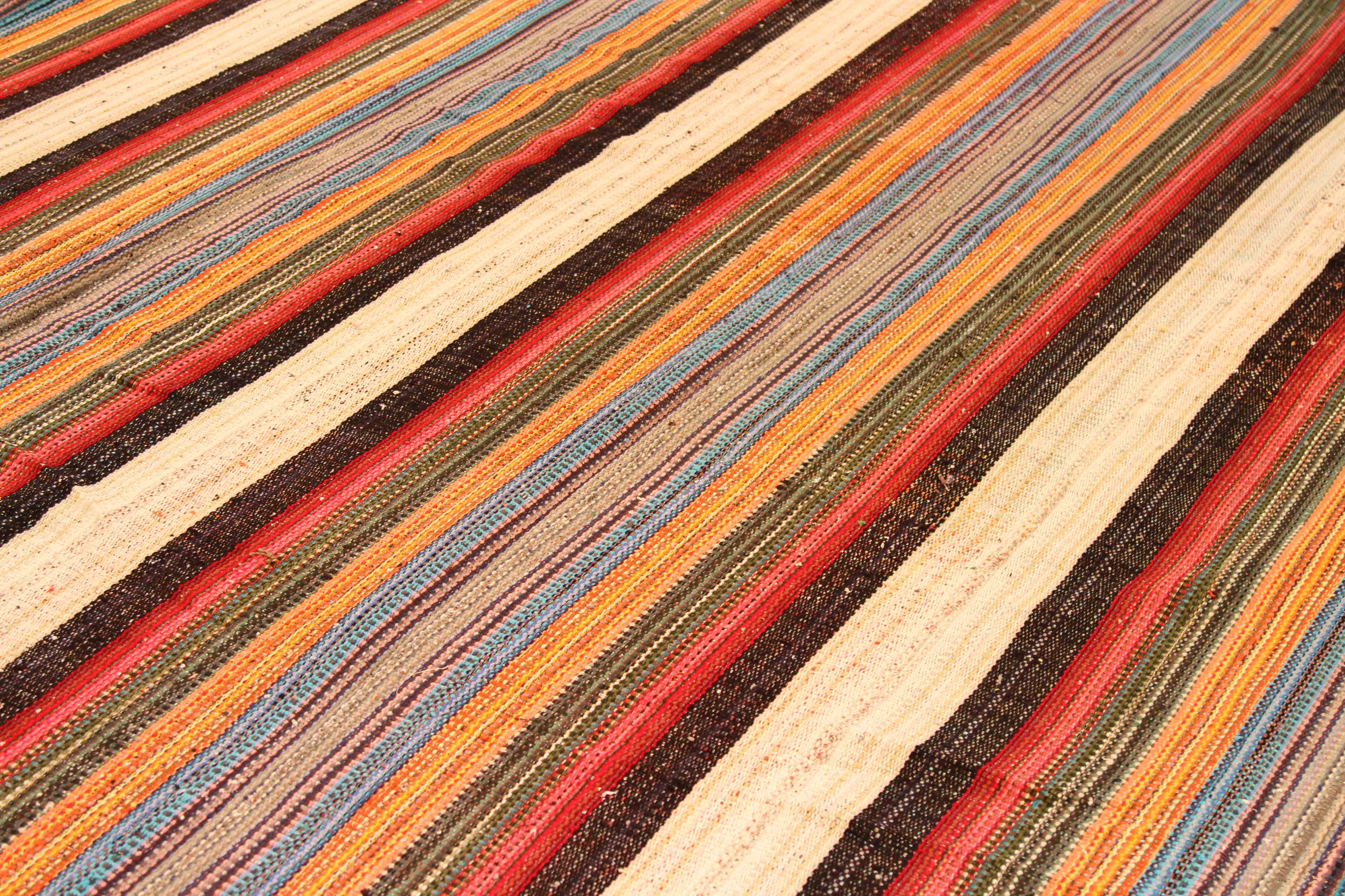 Thumbnail 2 for Antique Persian Transitional Rug 70034