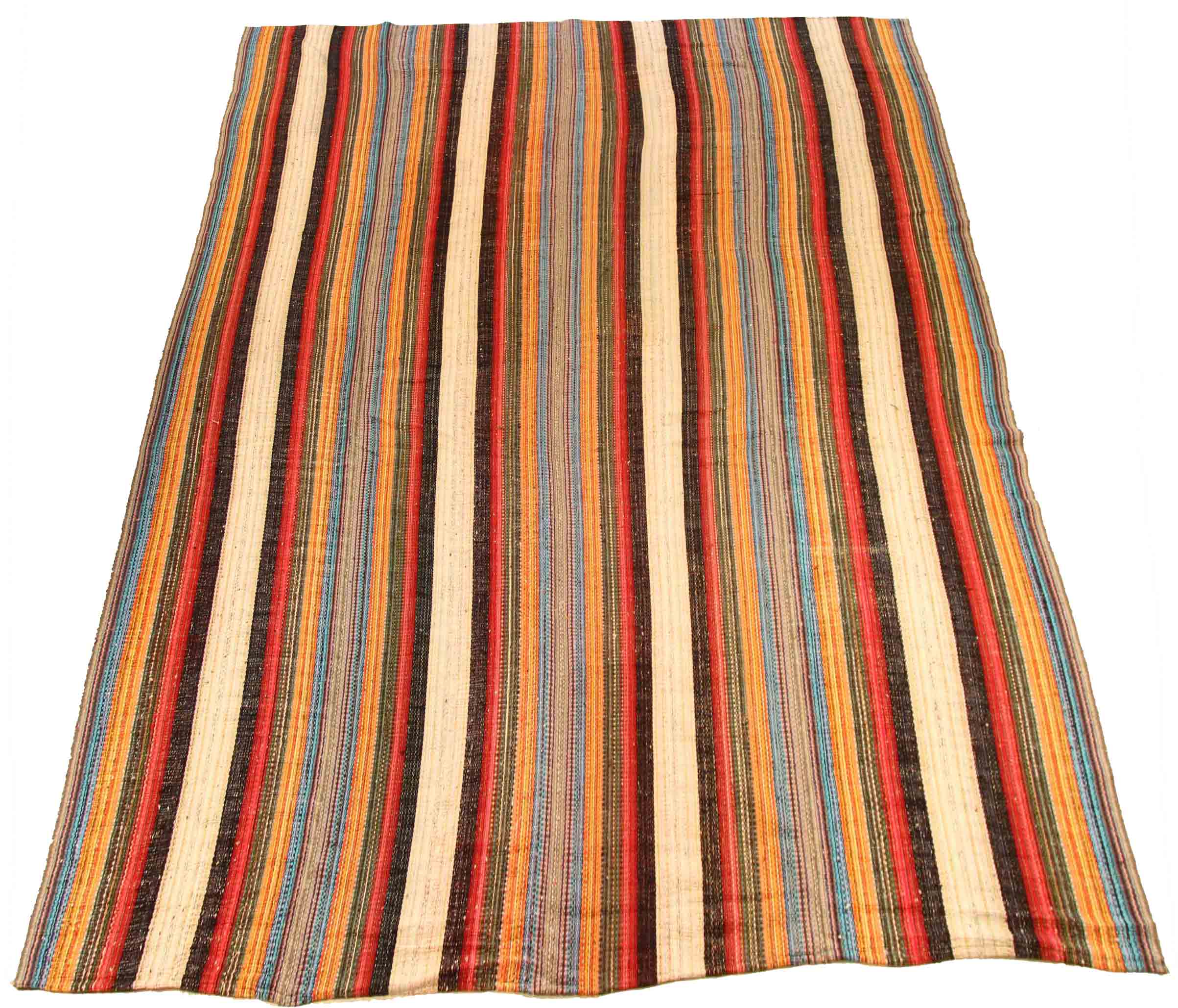 Thumbnail 5 for Antique Persian Transitional Rug 70034