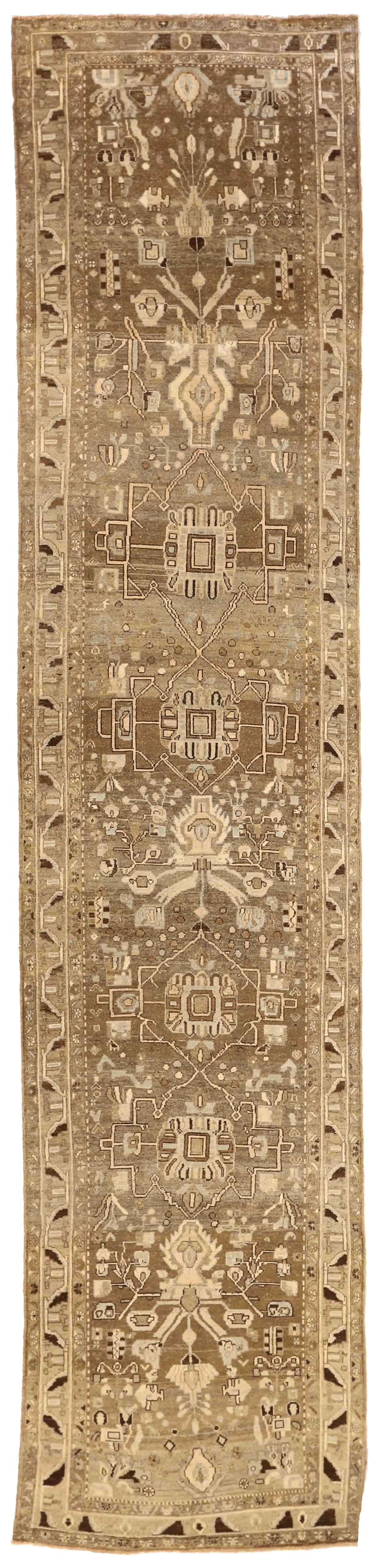 Thumbnail 7 for Antique Persian Kolyai Traditional Rug 75827