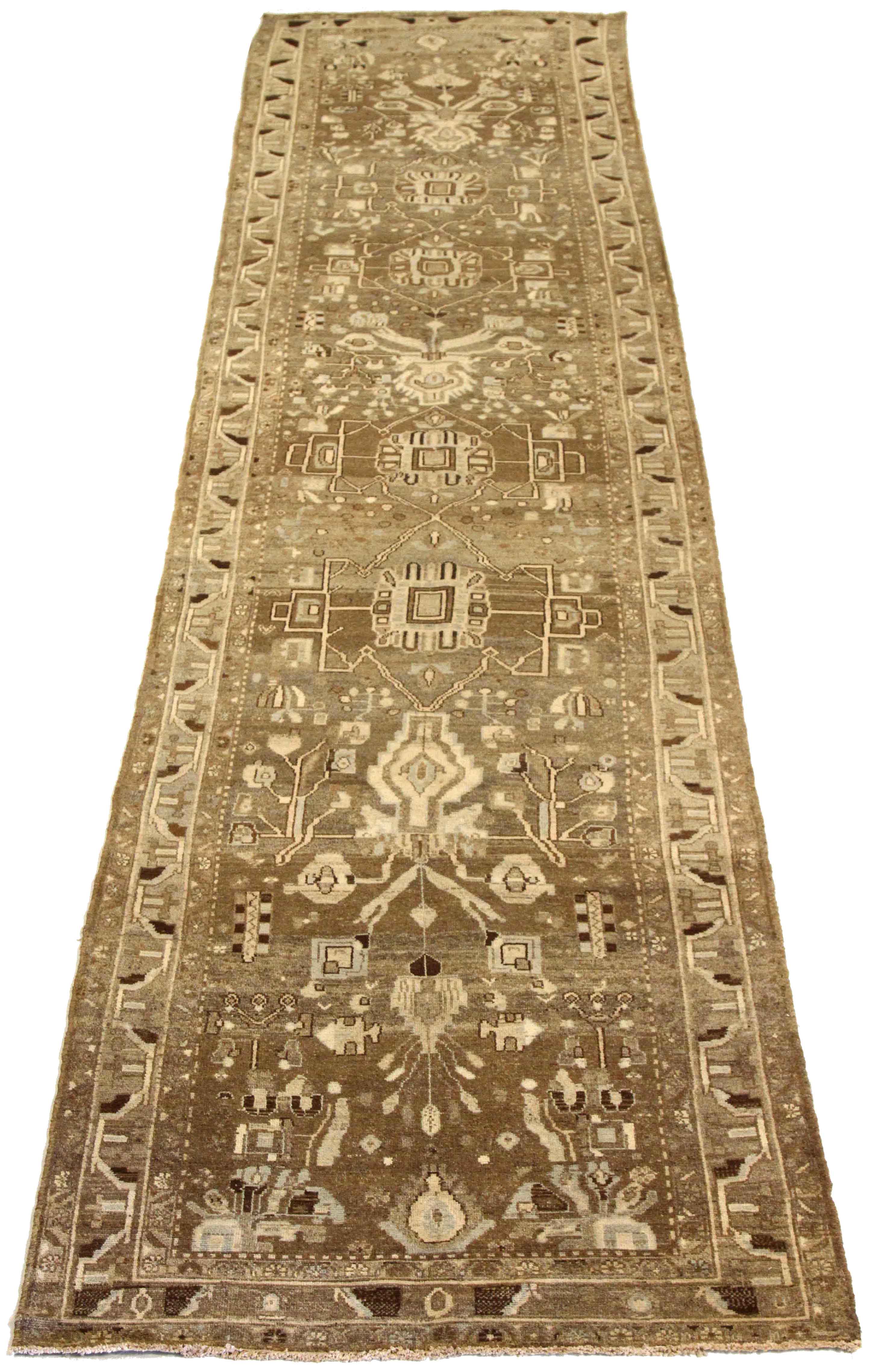 Thumbnail 4 for Antique Persian Kolyai Traditional Rug 75827