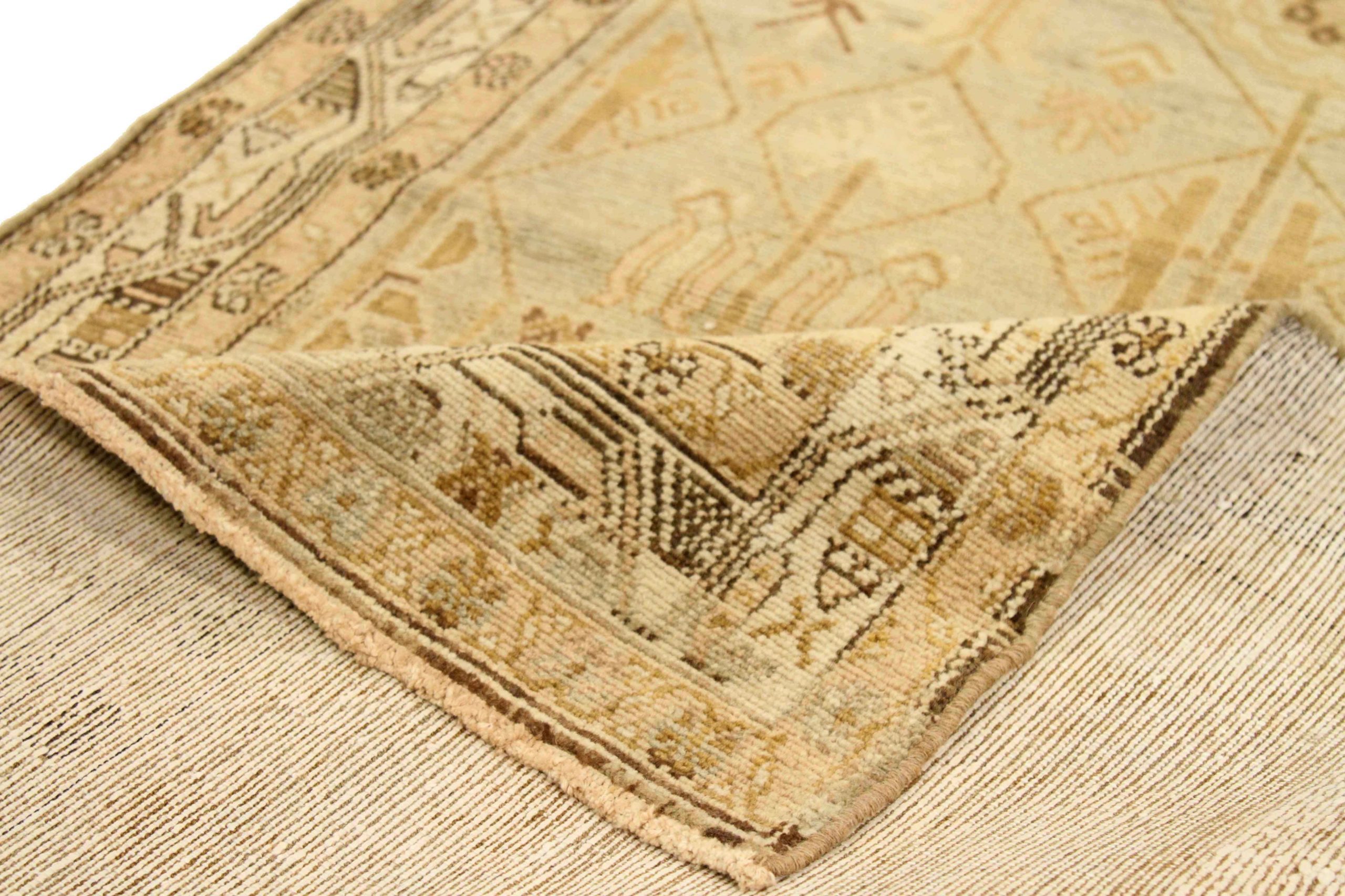 Thumbnail 5 for Antique Persian Malayer Traditional Rug 75818