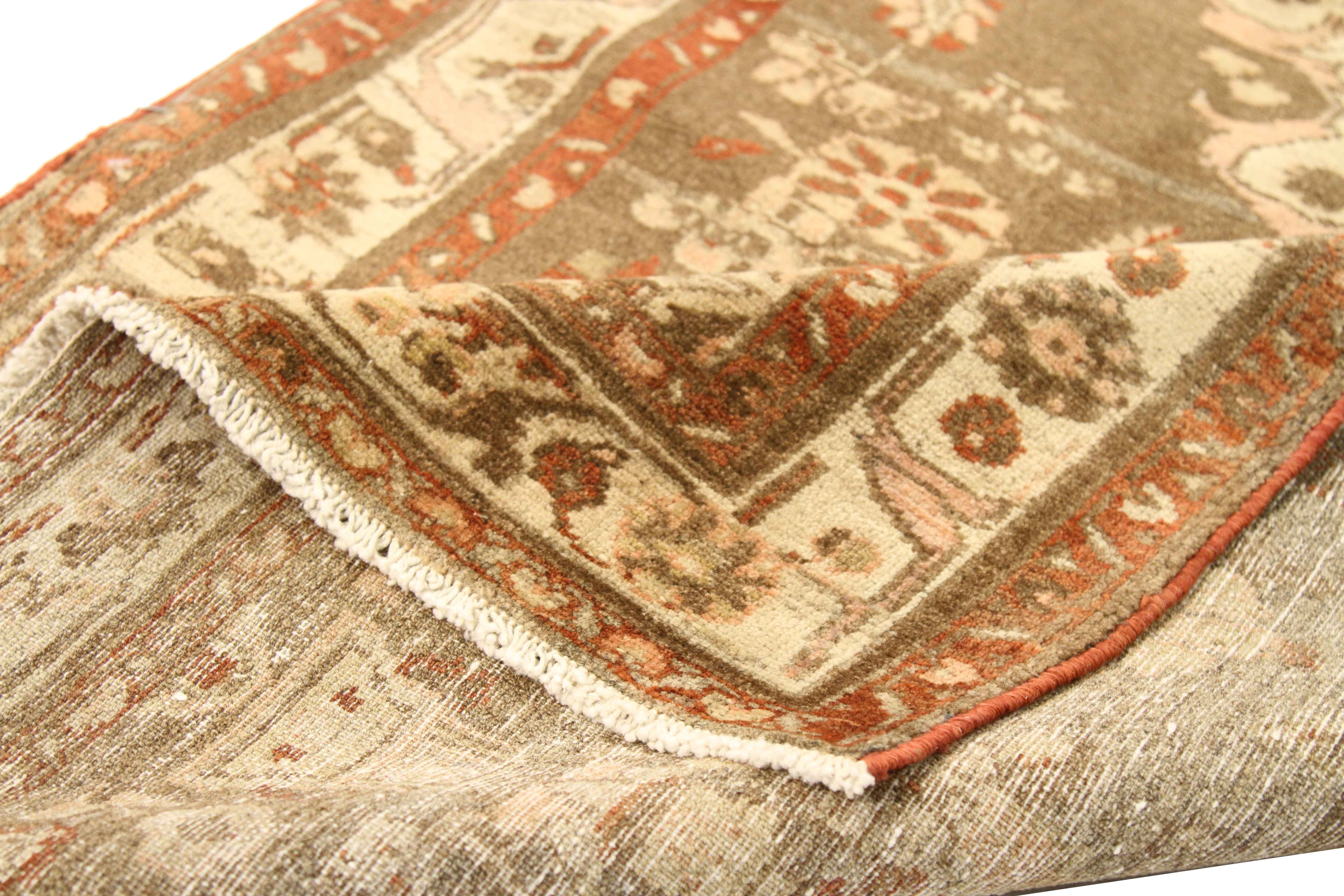 Thumbnail 2 for Antique Persian Hamadan Transitional Rug 52041