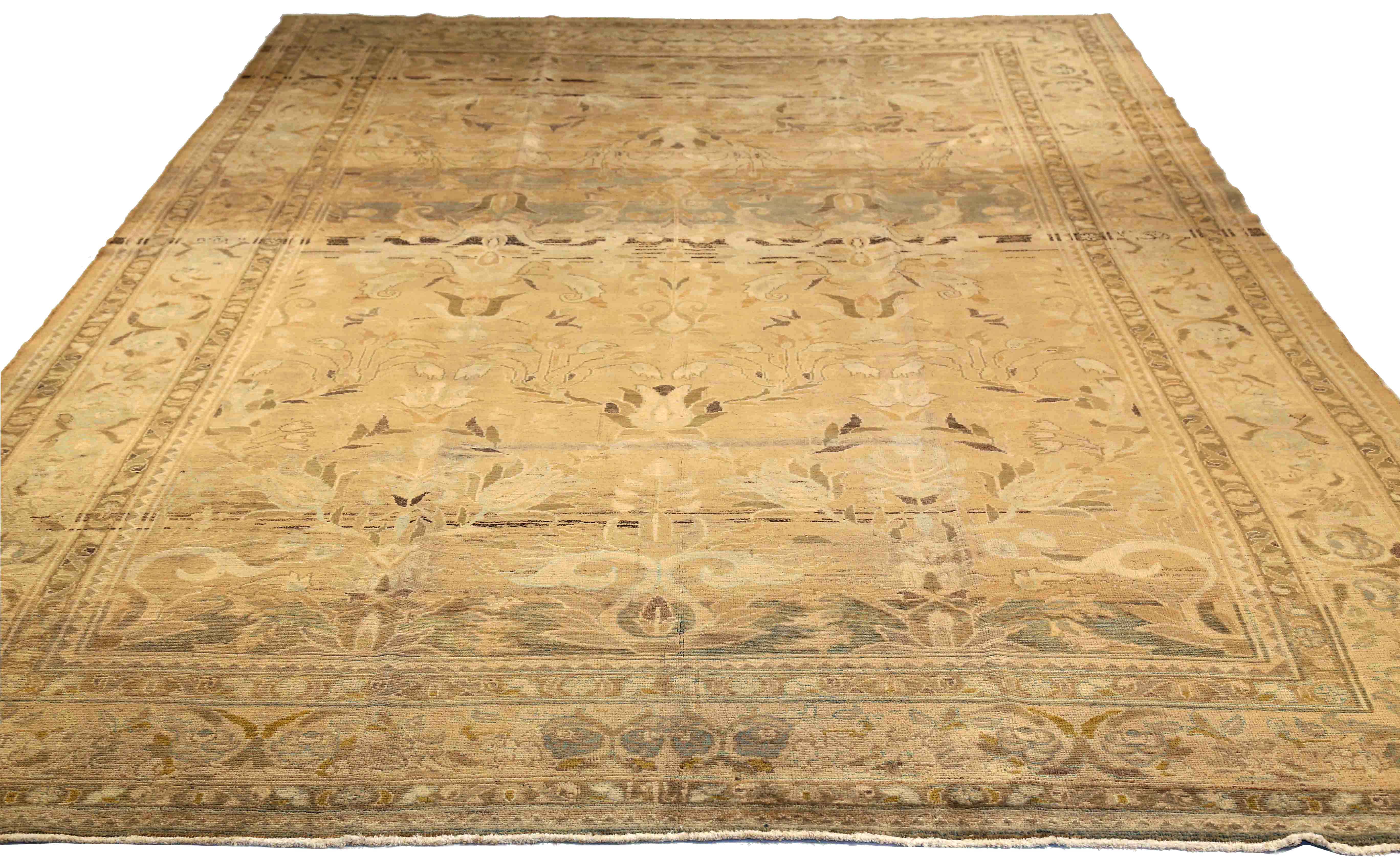Thumbnail 4 for Antique Persian Bakhtiar Transitional Rug 52032