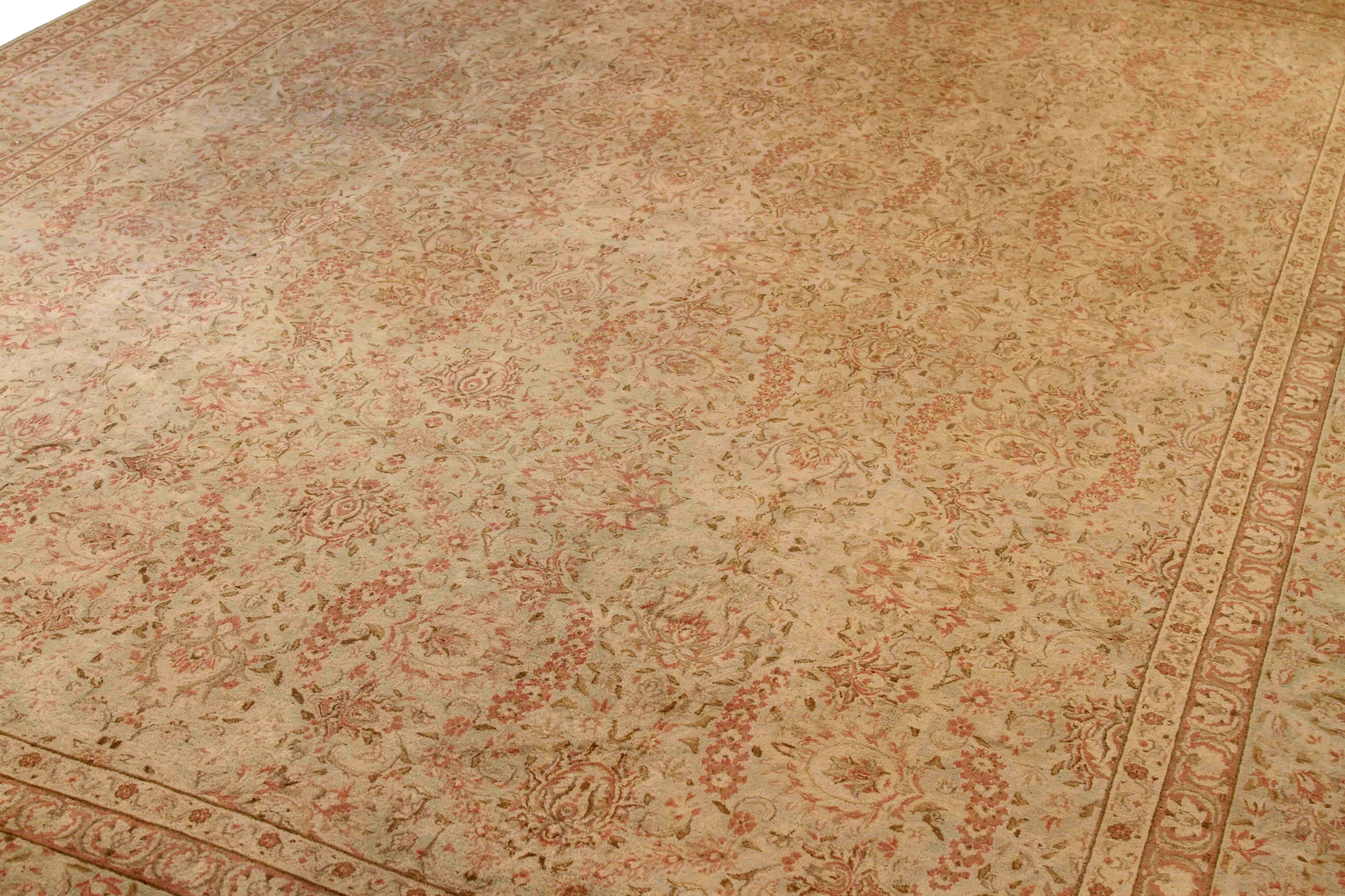 Thumbnail 2 for Antique Persian Kerman Transitional Rug 52034