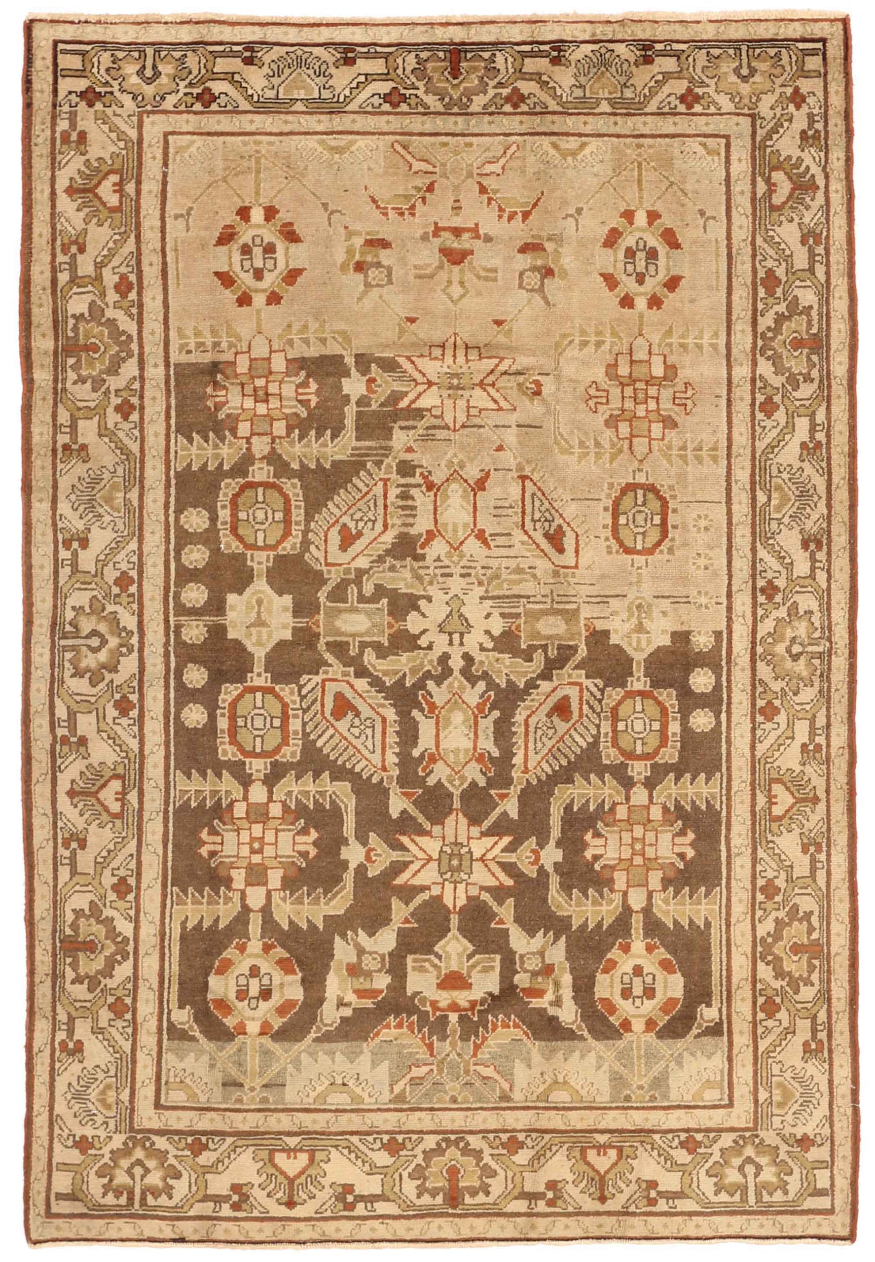 Thumbnail 3 for Antique Persian Malayer Transitional Rug 75806
