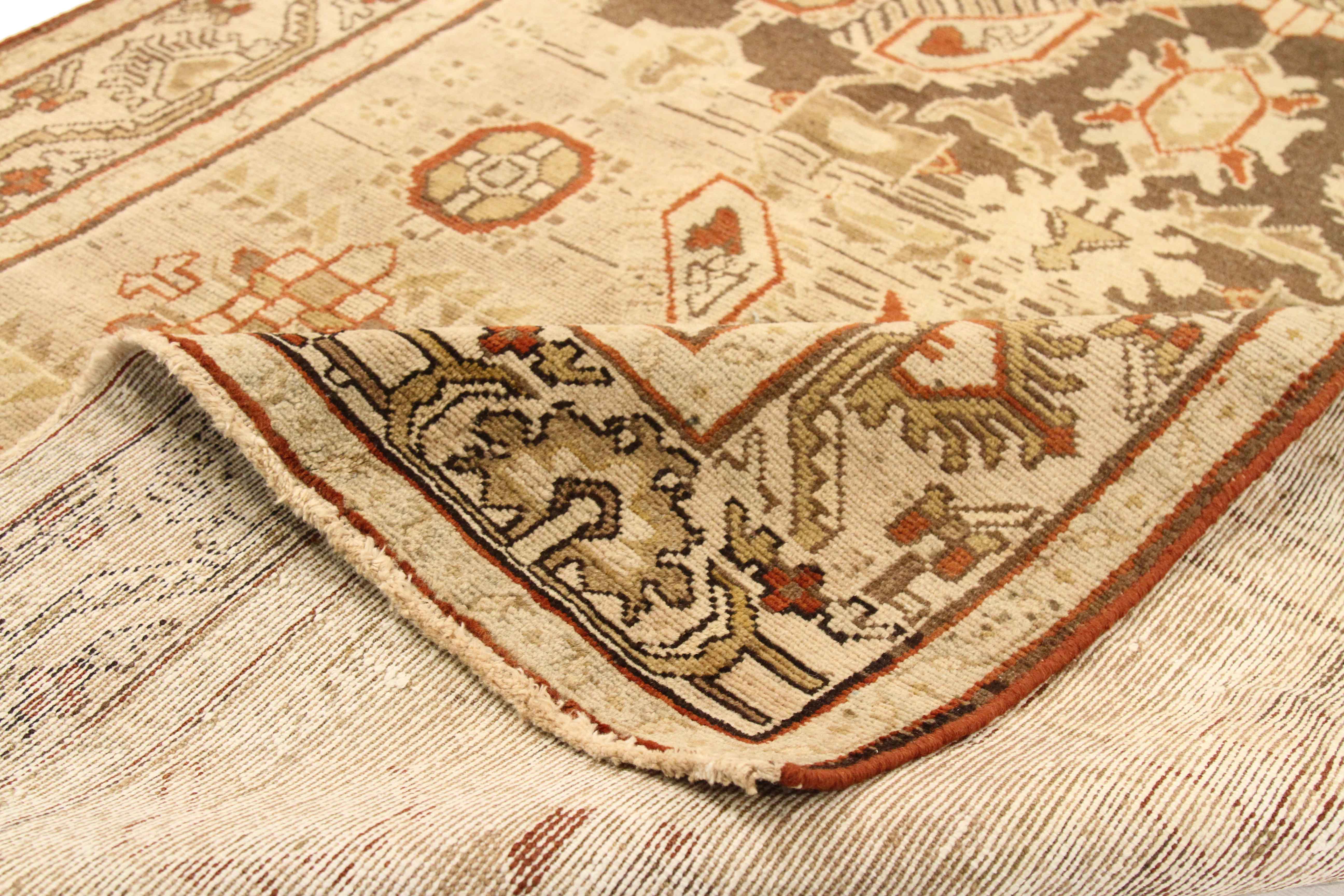 Thumbnail 2 for Antique Persian Malayer Transitional Rug 75806