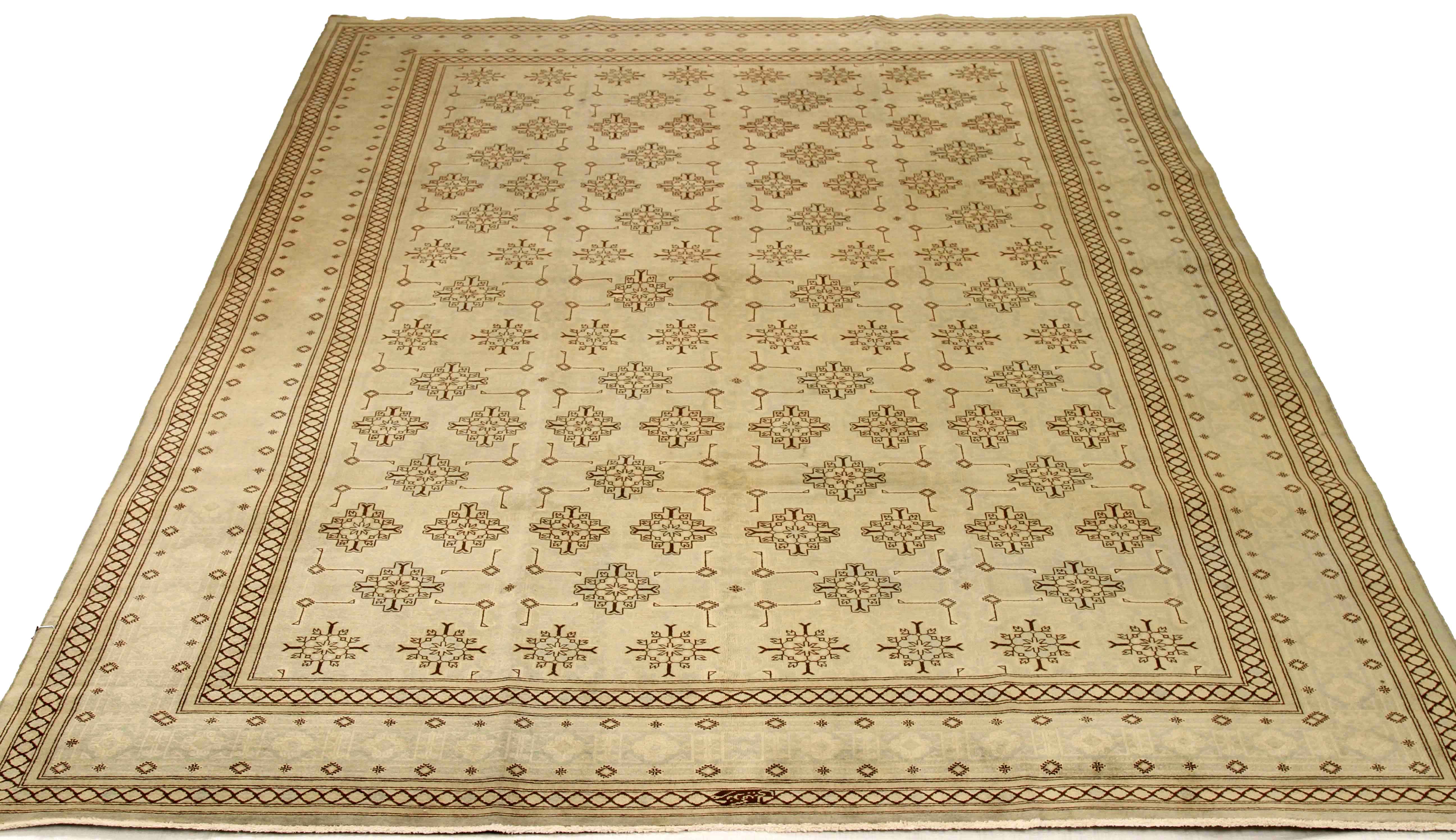 Thumbnail 7 for Antique Persian Tabriz Transitional Rug 52022