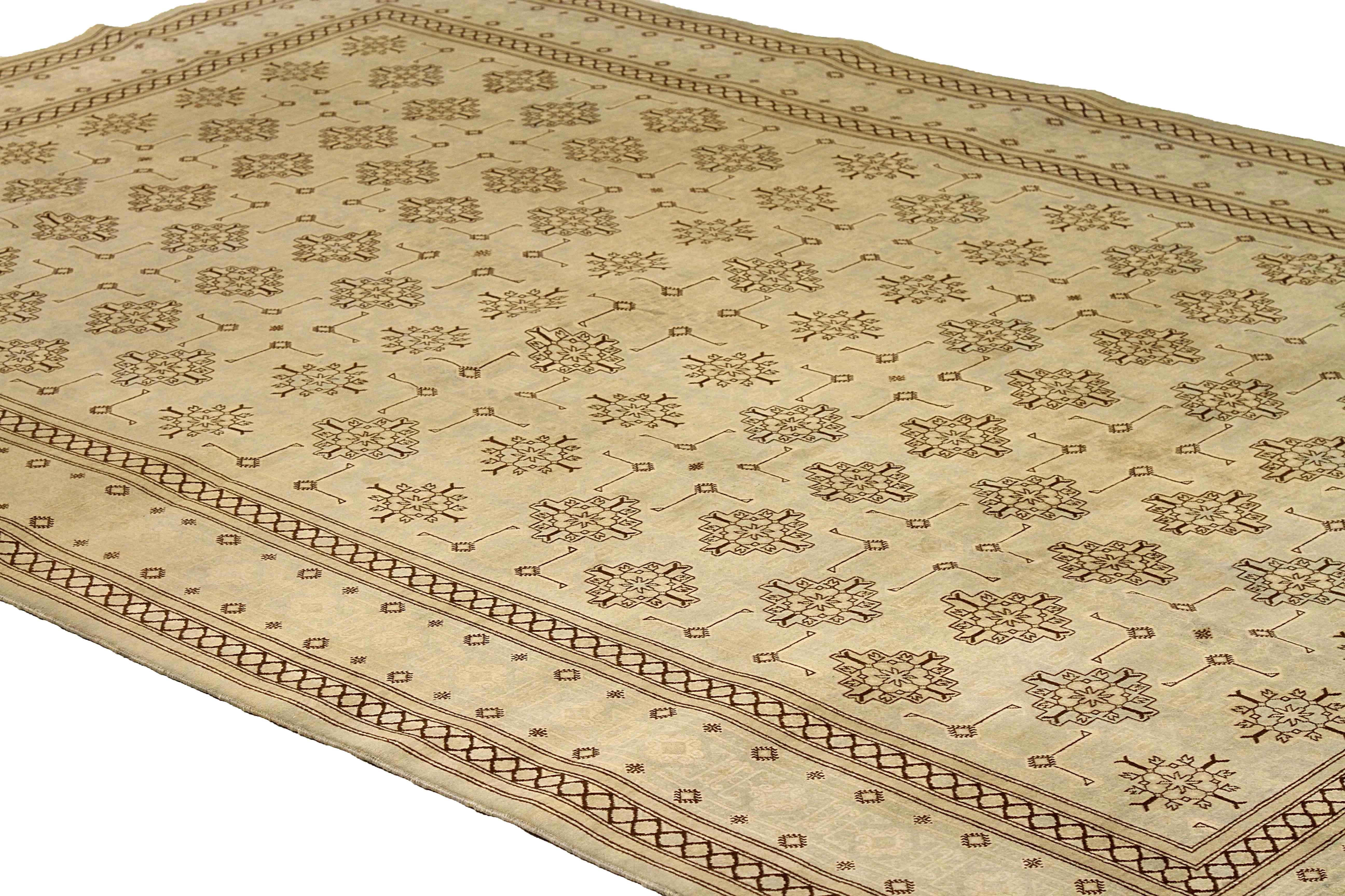 Thumbnail 5 for Antique Persian Tabriz Transitional Rug 52022