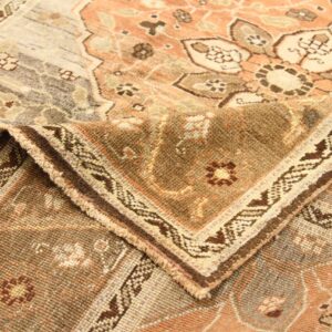 Thumbnail 15 for Antique Persian Heriz Transitional Rug 75841