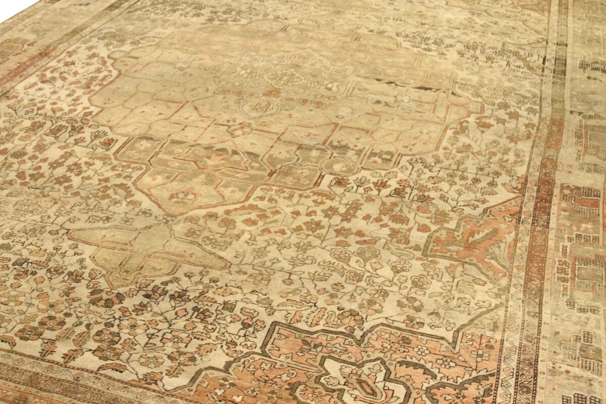Thumbnail 15 for Antique Persian Farahan Traditional Rug 75848