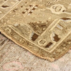 Thumbnail 15 for Antique Persian Kolyai Traditional Rug 75828