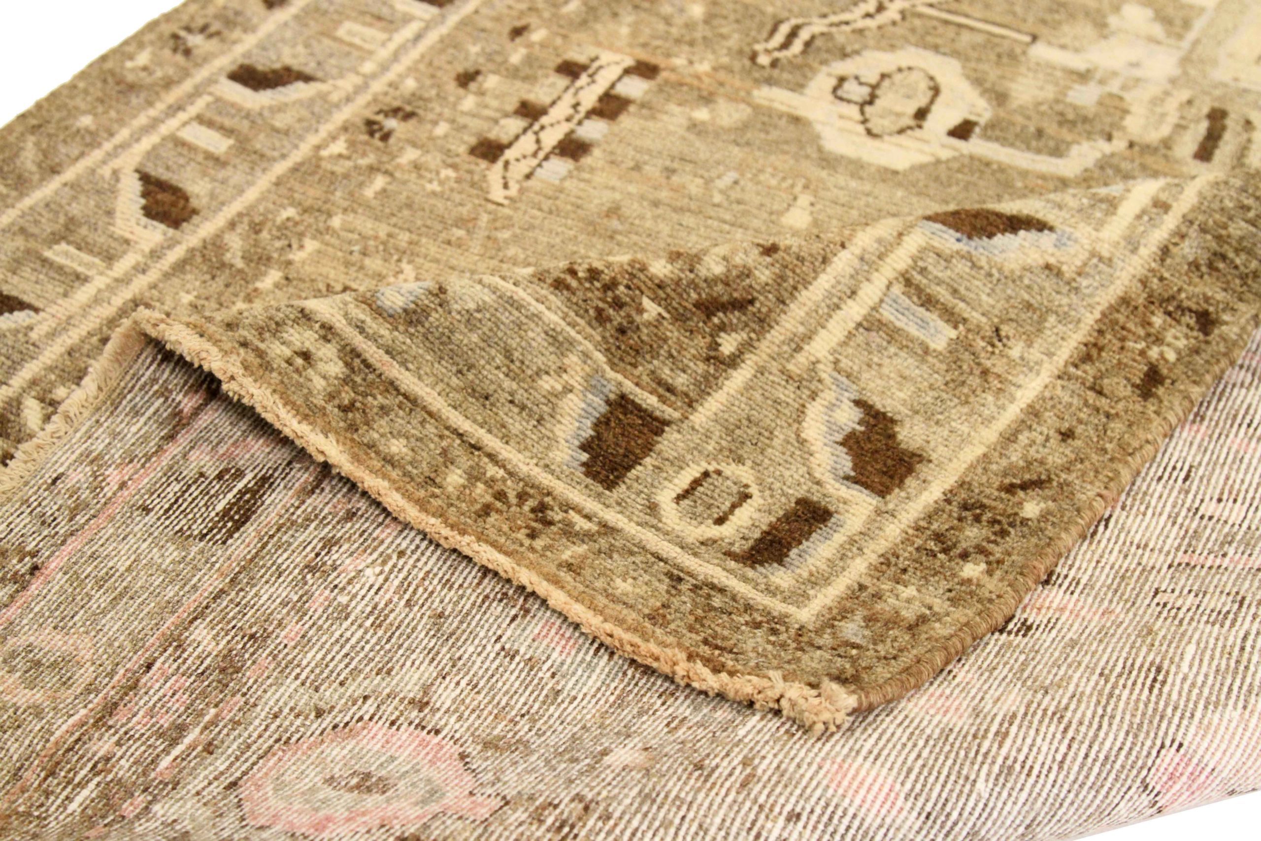 Thumbnail 3 for Antique Persian Kolyai Traditional Rug 75828