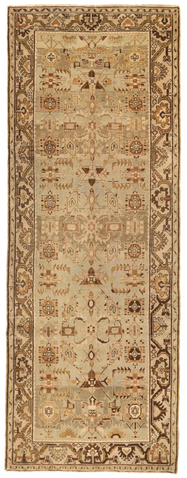 Thumbnail 11 for Antique Persian Malayer Traditional Rug 75830