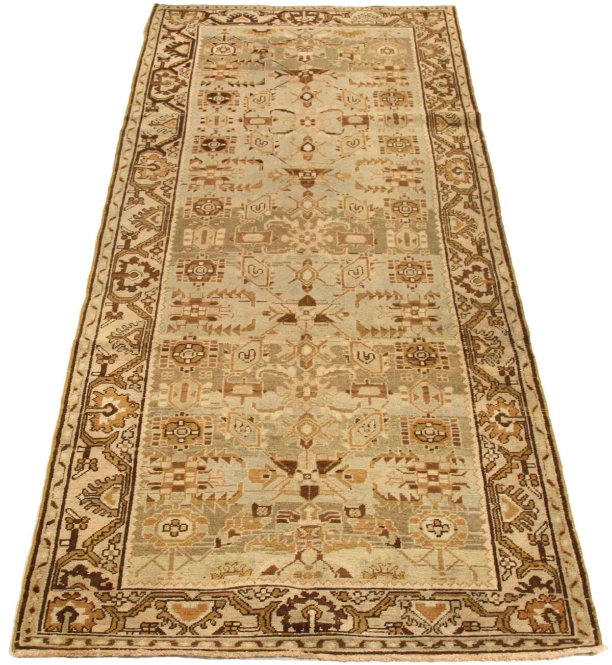 Thumbnail 10 for Antique Persian Malayer Traditional Rug 75830