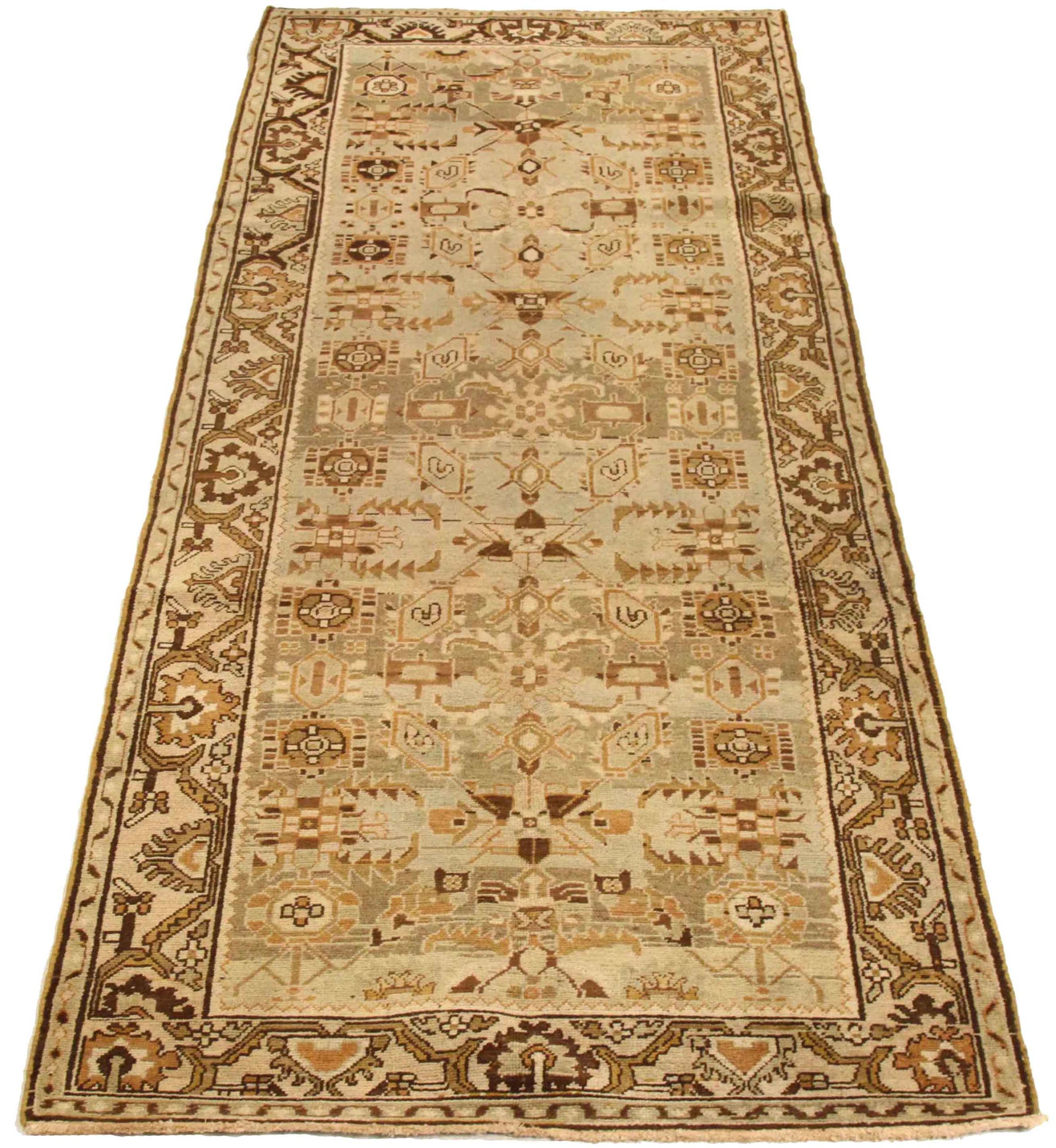 Thumbnail 3 for Antique Persian Malayer Traditional Rug 75830