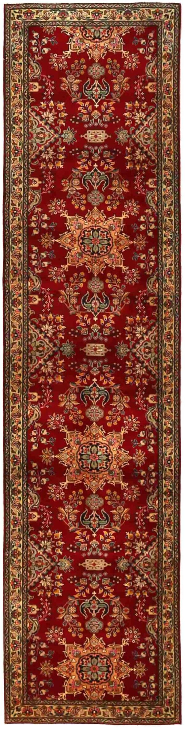 Thumbnail 10 for Antique Persian Tabriz Traditional Rug 70062