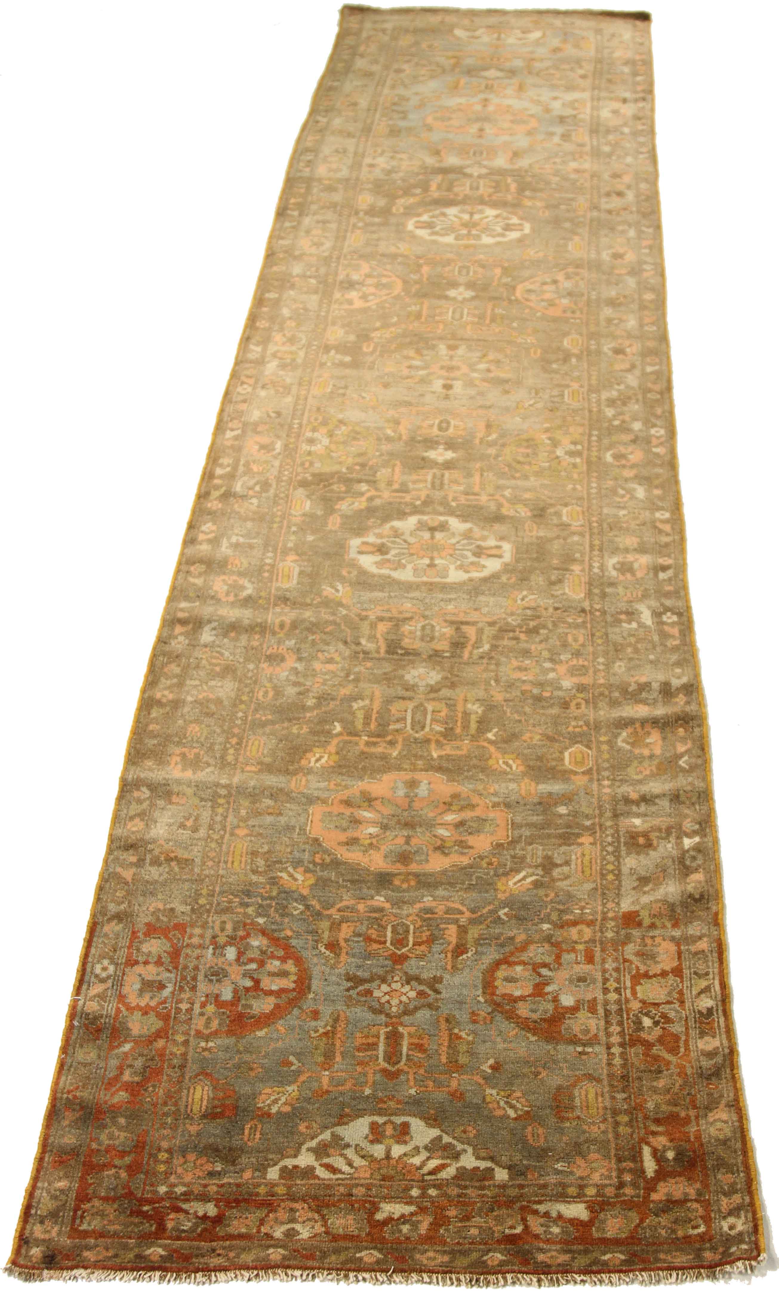 Thumbnail 11 for Antique Persian Kolyai Transitional Rug 52058