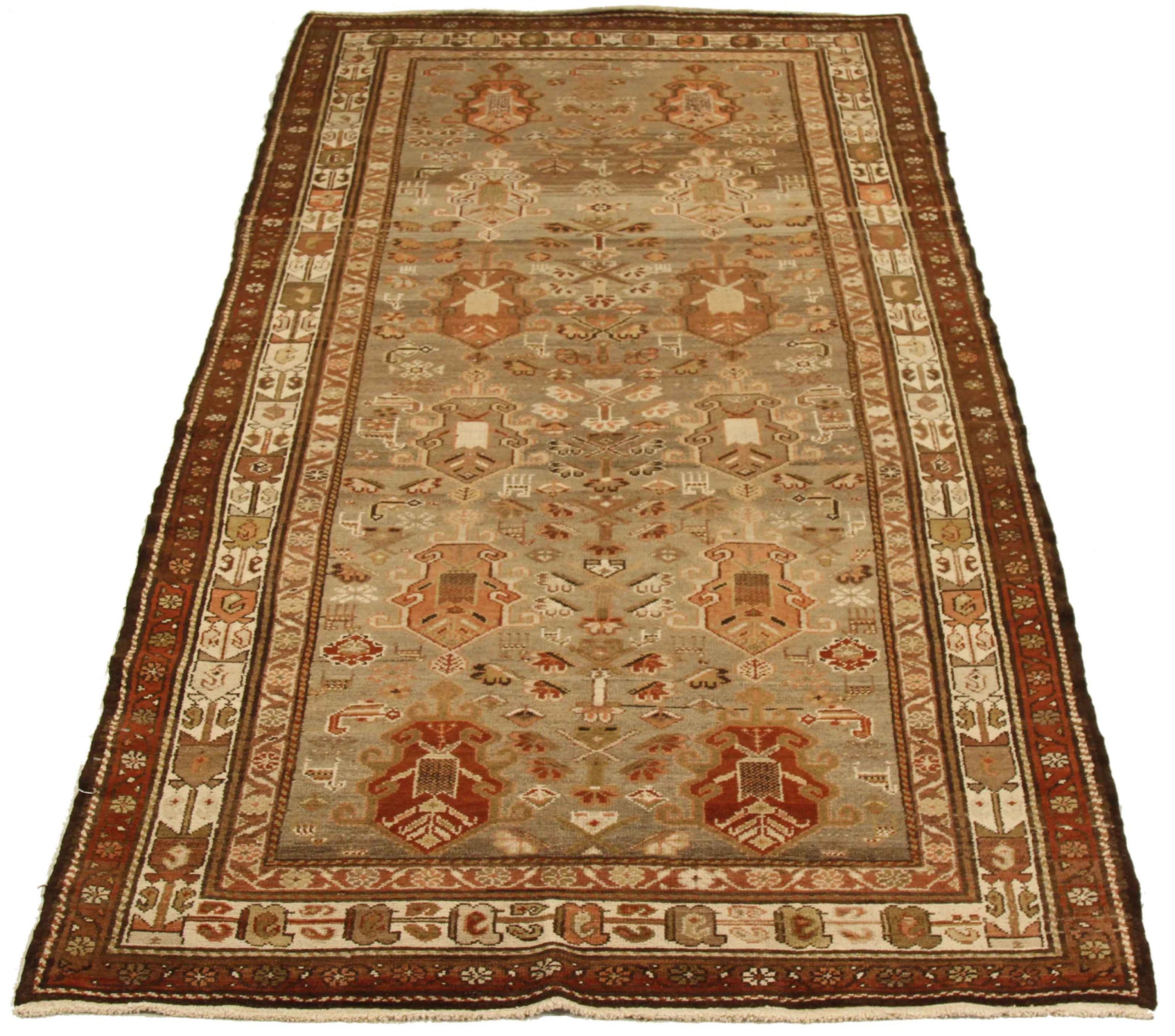 Thumbnail 6 for Antique Persian shahsavan Transitional Rug 52064