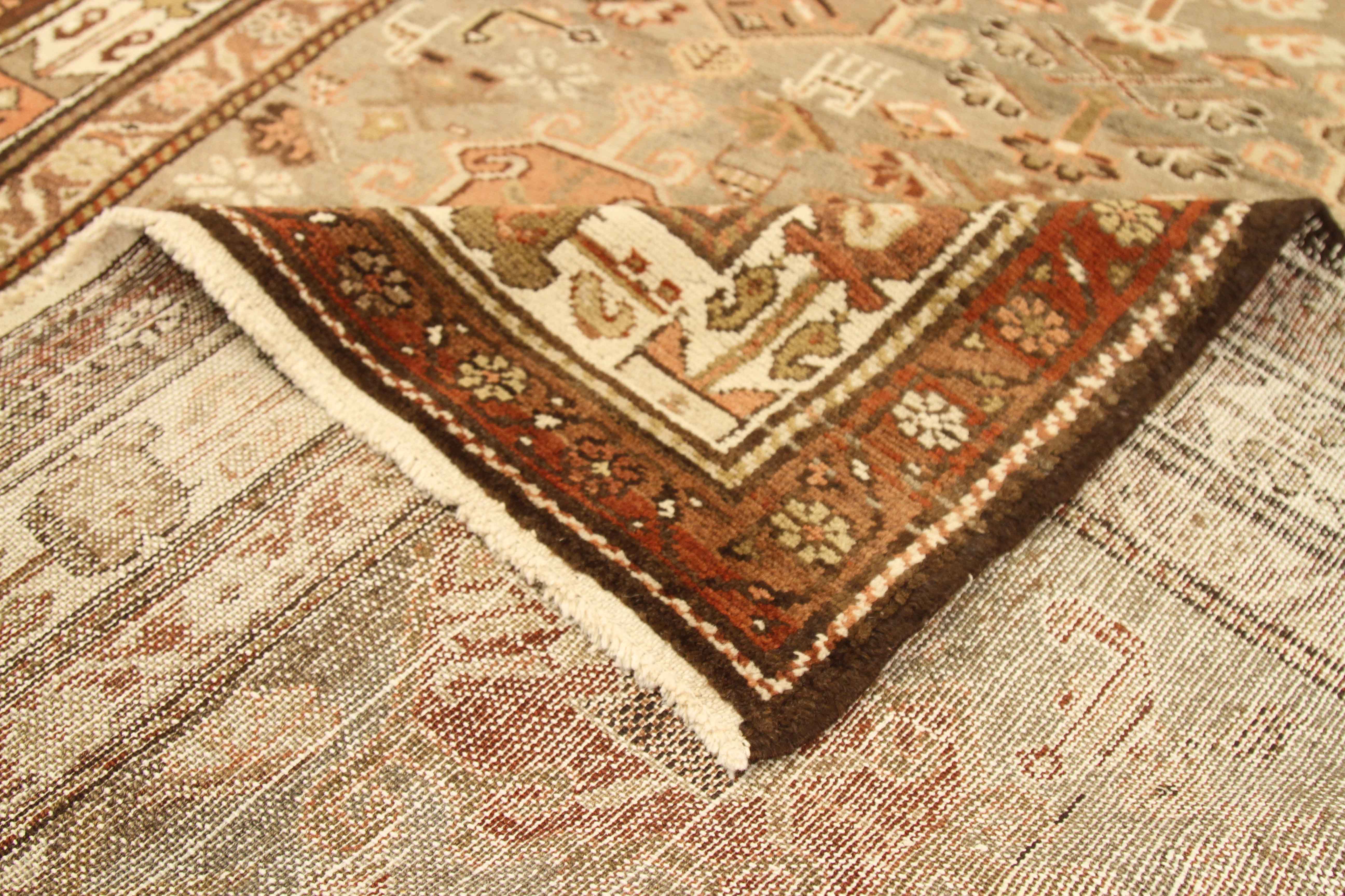 Thumbnail 2 for Antique Persian shahsavan Transitional Rug 52064