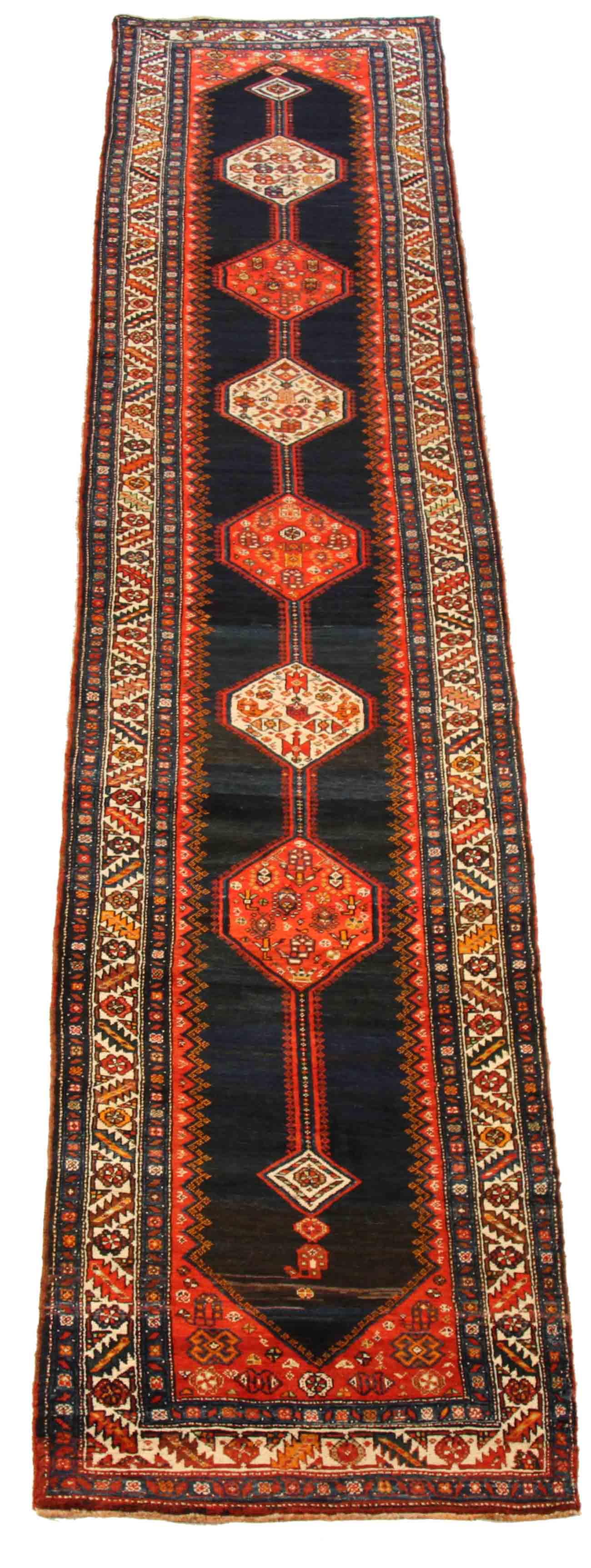 Thumbnail 14 for Antique Persian Traditional Rug 70058