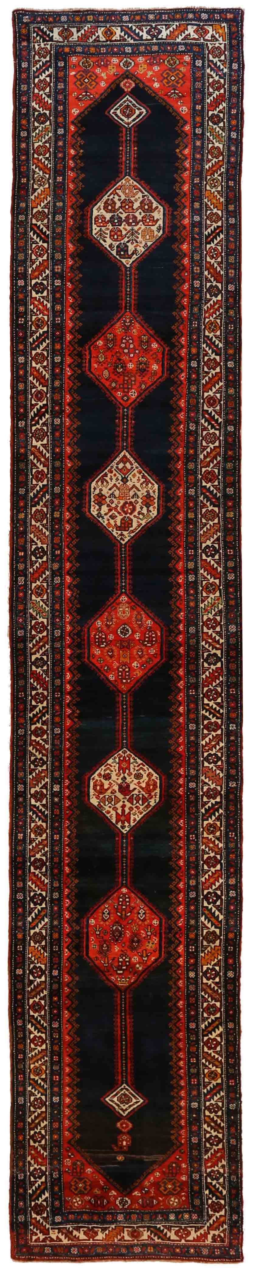Thumbnail 12 for Antique Persian Traditional Rug 70058