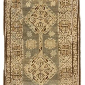 Thumbnail 15 for Antique Persian Heriz Traditional Rug 75835