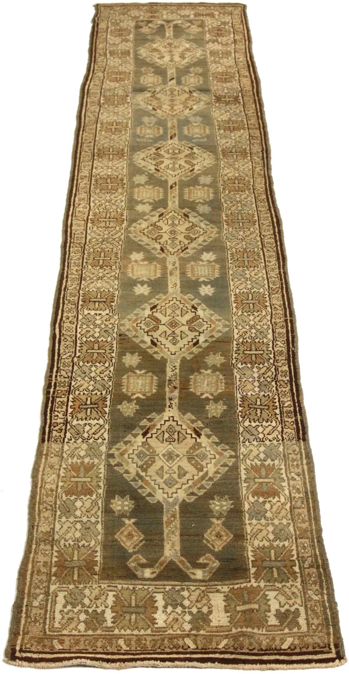 Thumbnail 7 for Antique Persian Heriz Traditional Rug 75835