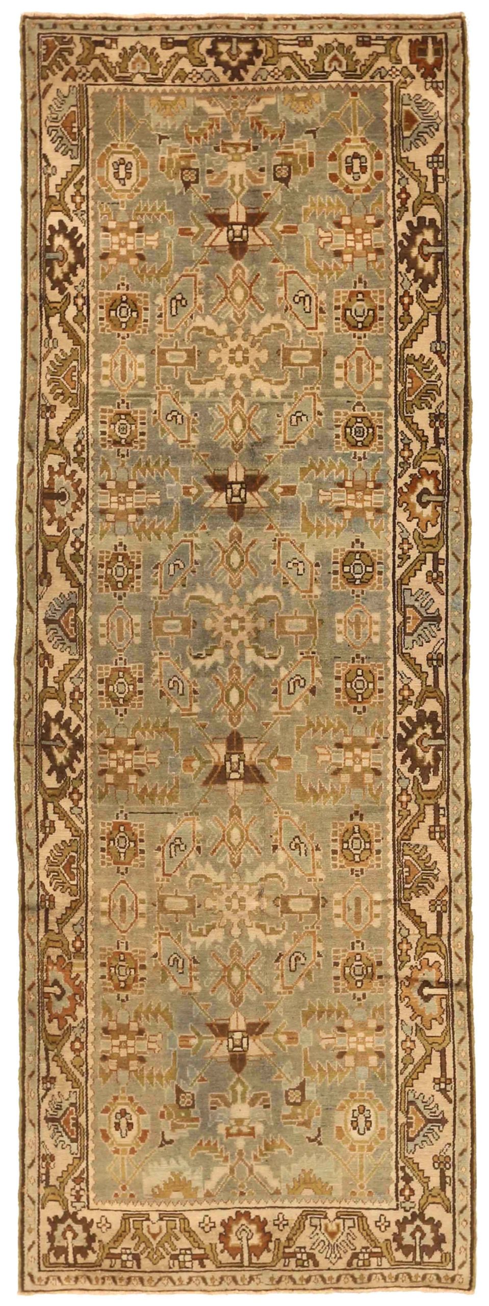 Thumbnail 5 for Antique Persian Malayer Traditional Rug 75823