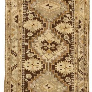 Thumbnail 15 for Antique Persian Heriz Traditional Rug 75824