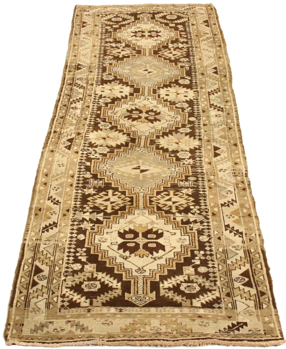 Thumbnail 10 for Antique Persian Heriz Traditional Rug 75824