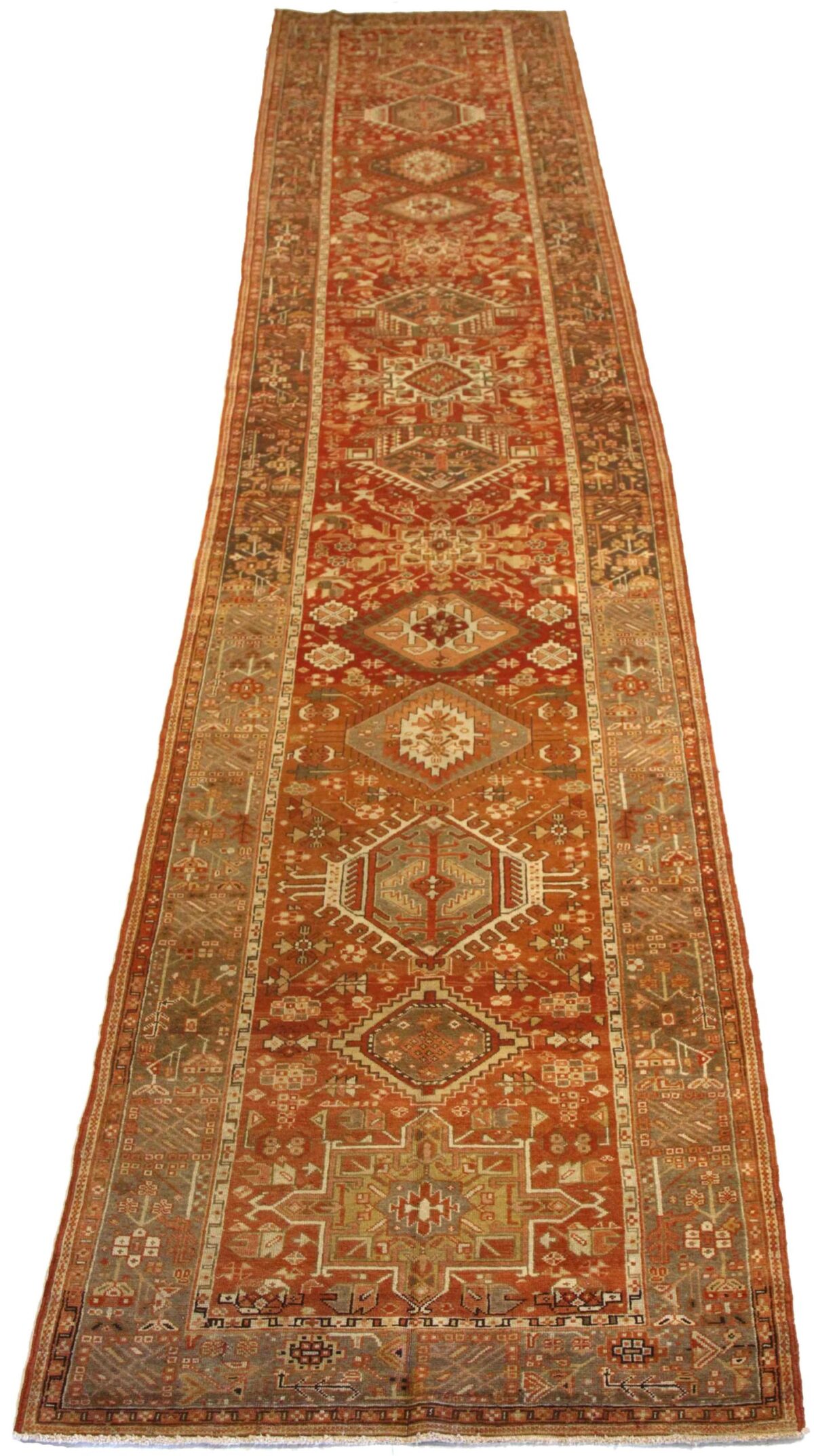Thumbnail 9 for Antique Persian Gharajeh Traditional Rug 75825