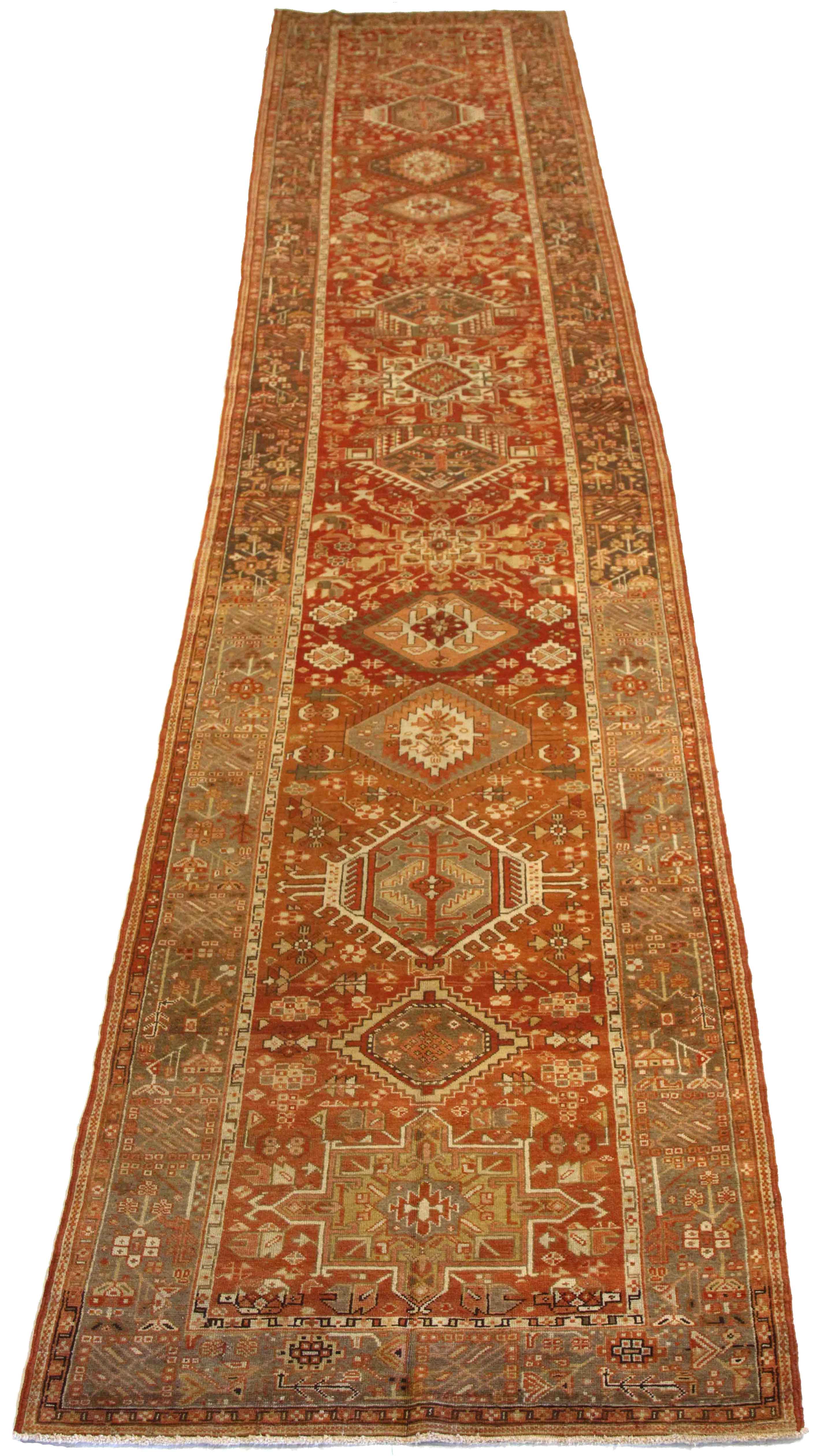 Thumbnail 4 for Antique Persian Gharajeh Traditional Rug 75825