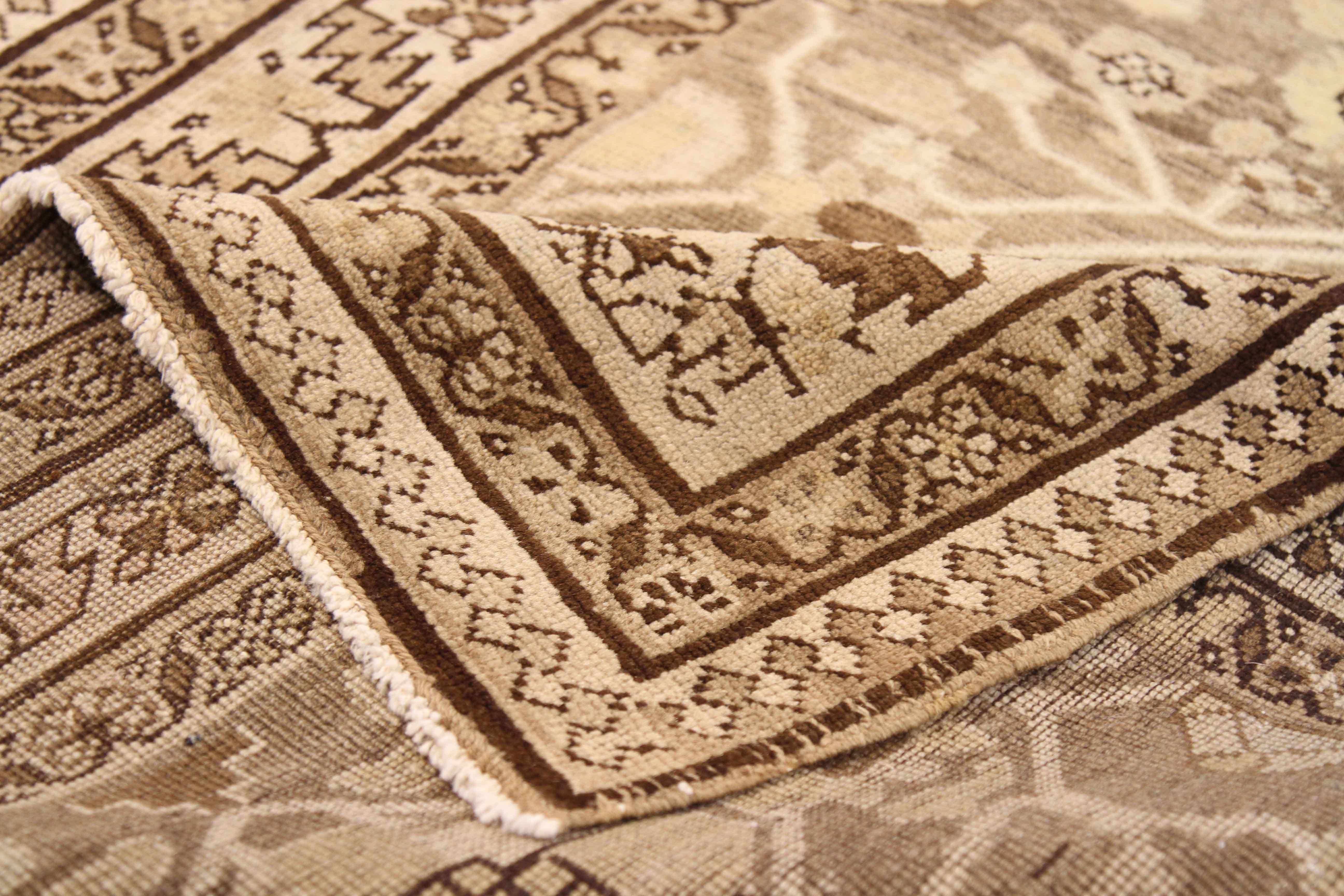 Thumbnail 4 for Antique Persian Malayer Transitional Rug 52092
