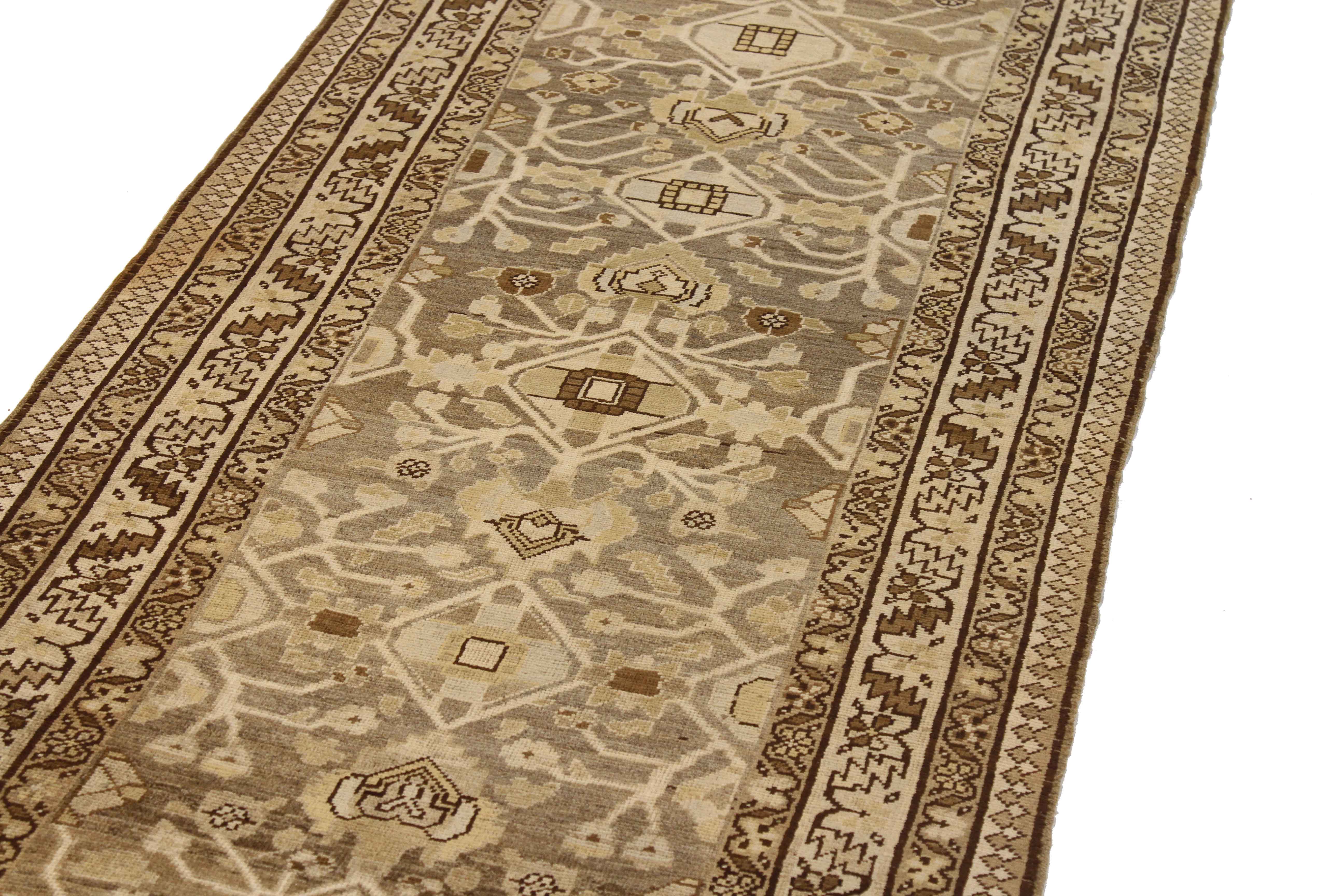 Thumbnail 2 for Antique Persian Malayer Transitional Rug 52092