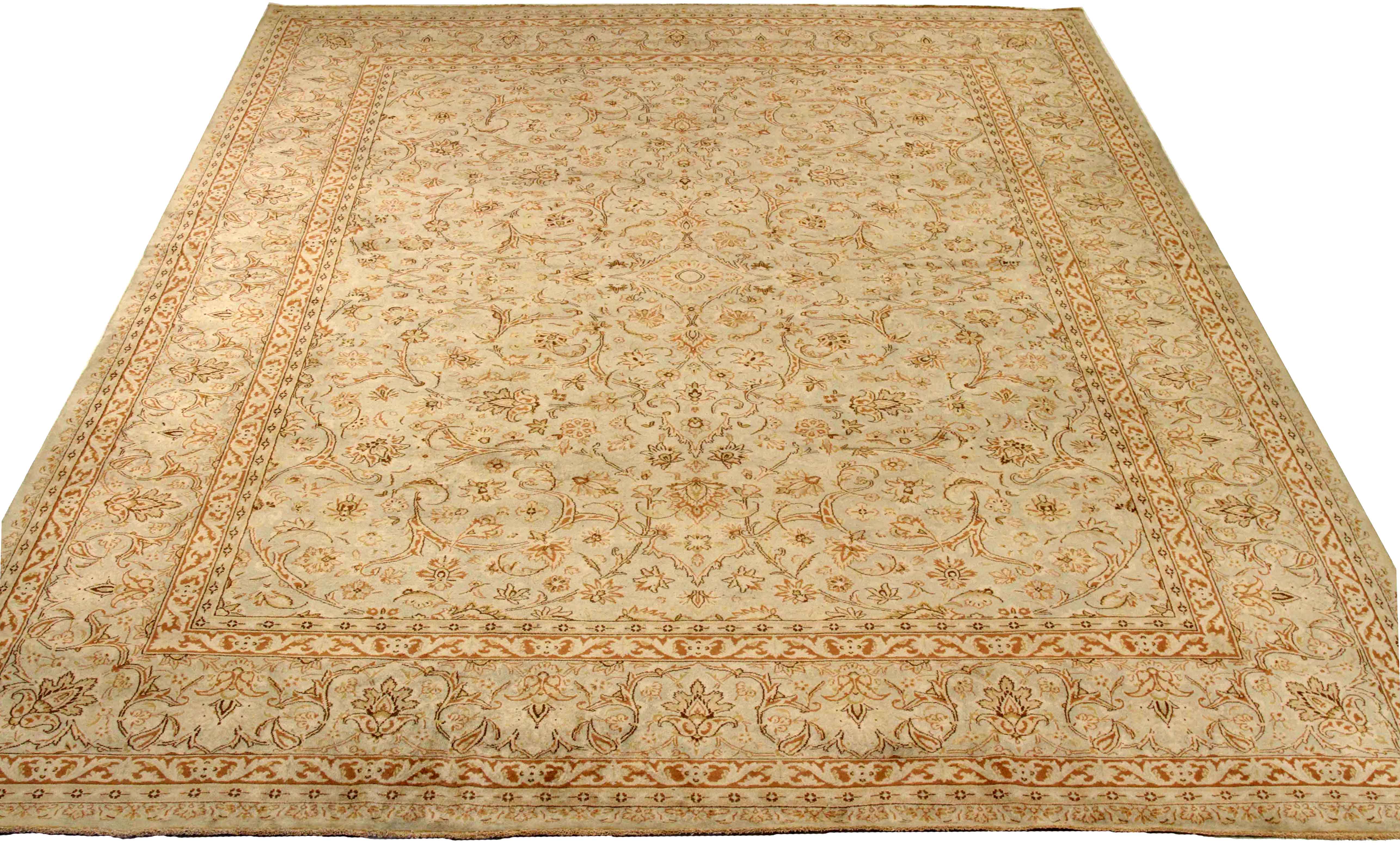 Thumbnail 9 for Antique Persian Kerman Traditional Rug 75869