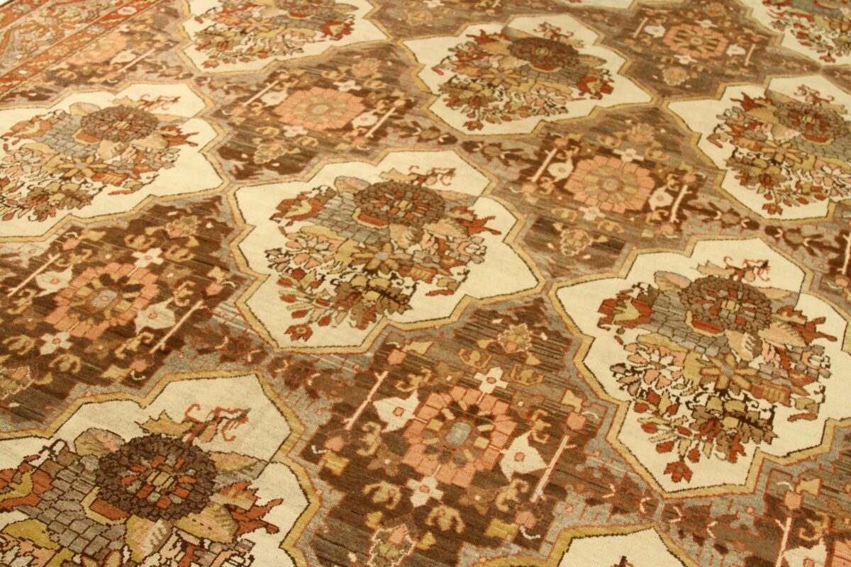 Thumbnail 15 for Antique Persian Bakhtiar Traditional Rug 75858