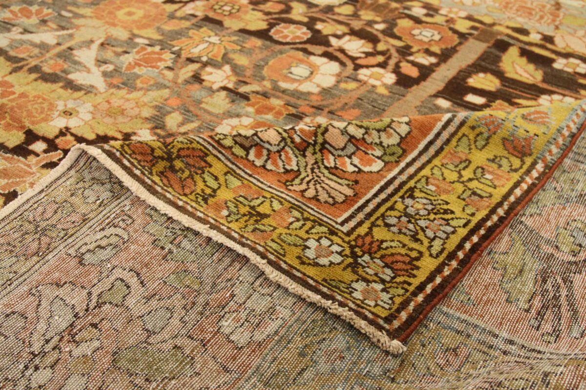 Thumbnail 14 for Antique Persian Bakhtiar Traditional Rug 75859