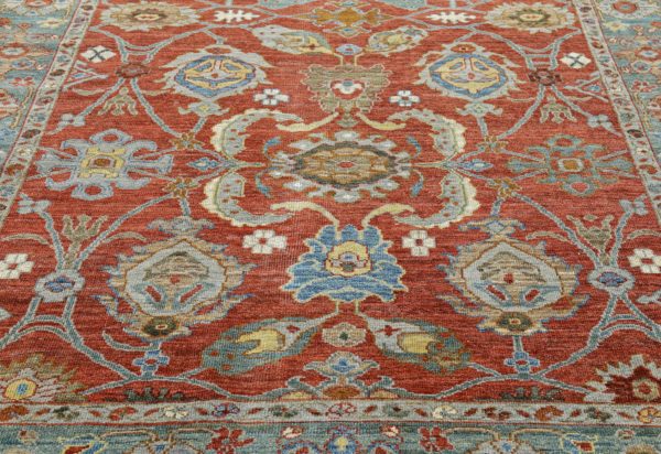 Thumbnail 8 for Turkey Sultanabad Tribal Rug 90825