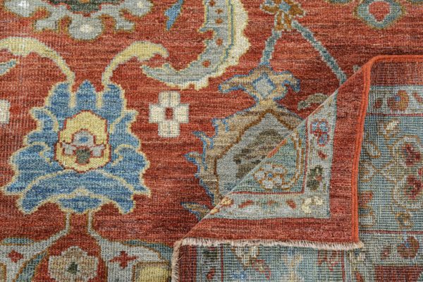 Thumbnail 7 for Turkey Sultanabad Tribal Rug 90825