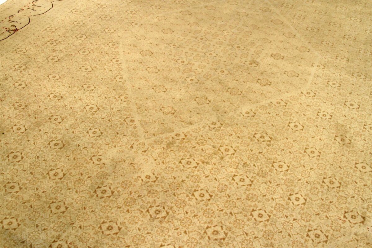 Thumbnail 15 for Antique Persian Tabriz Traditional Rug 75849